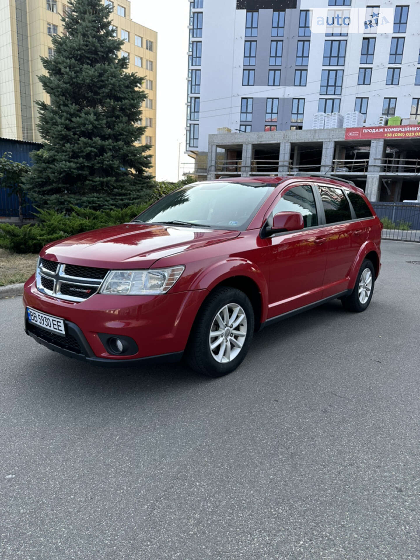 Головне фото звіту автомобіля DODGE JOURNEY 2016