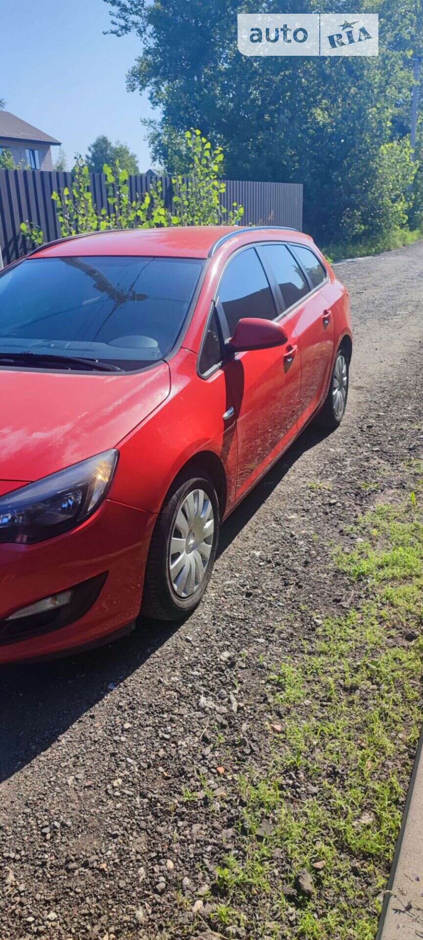 OPEL ASTRA 2012
