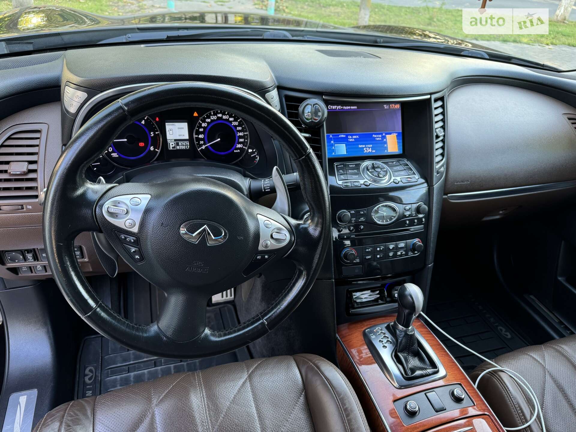 INFINITI FX30D 2012