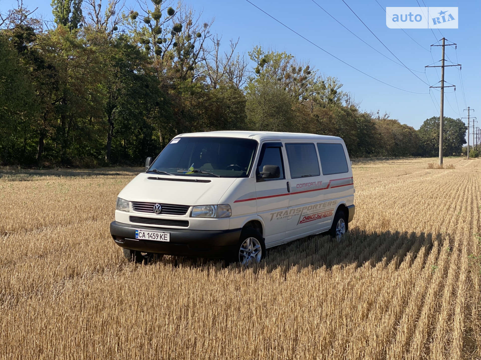 Головне фото звіту автомобіля VOLKSWAGEN TRANSPORTER 2003