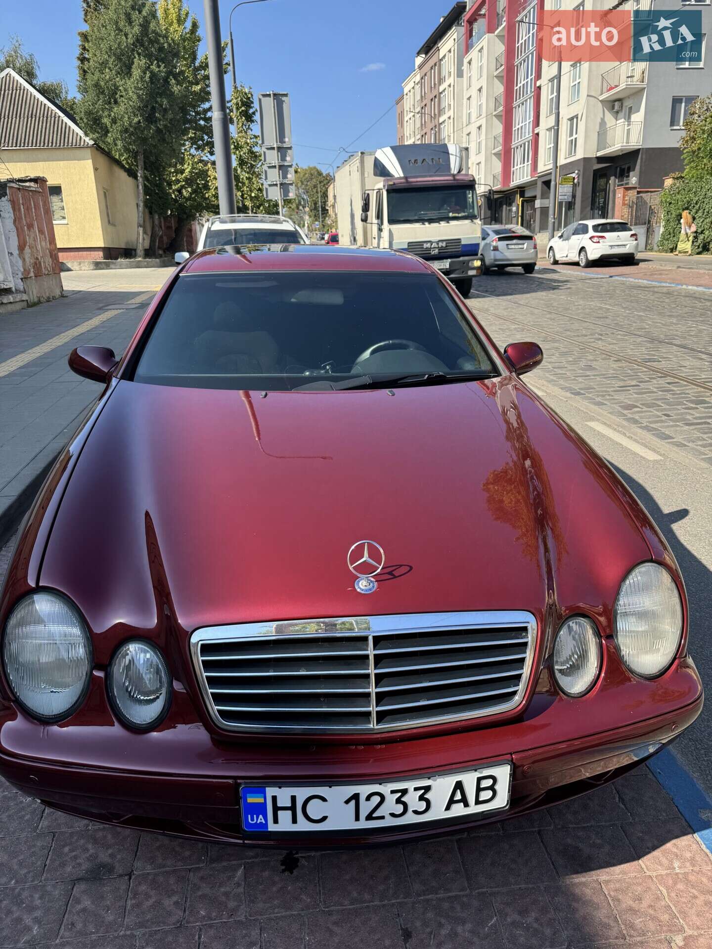 Головне фото звіту автомобіля MERCEDES-BENZ CLK 200 1999