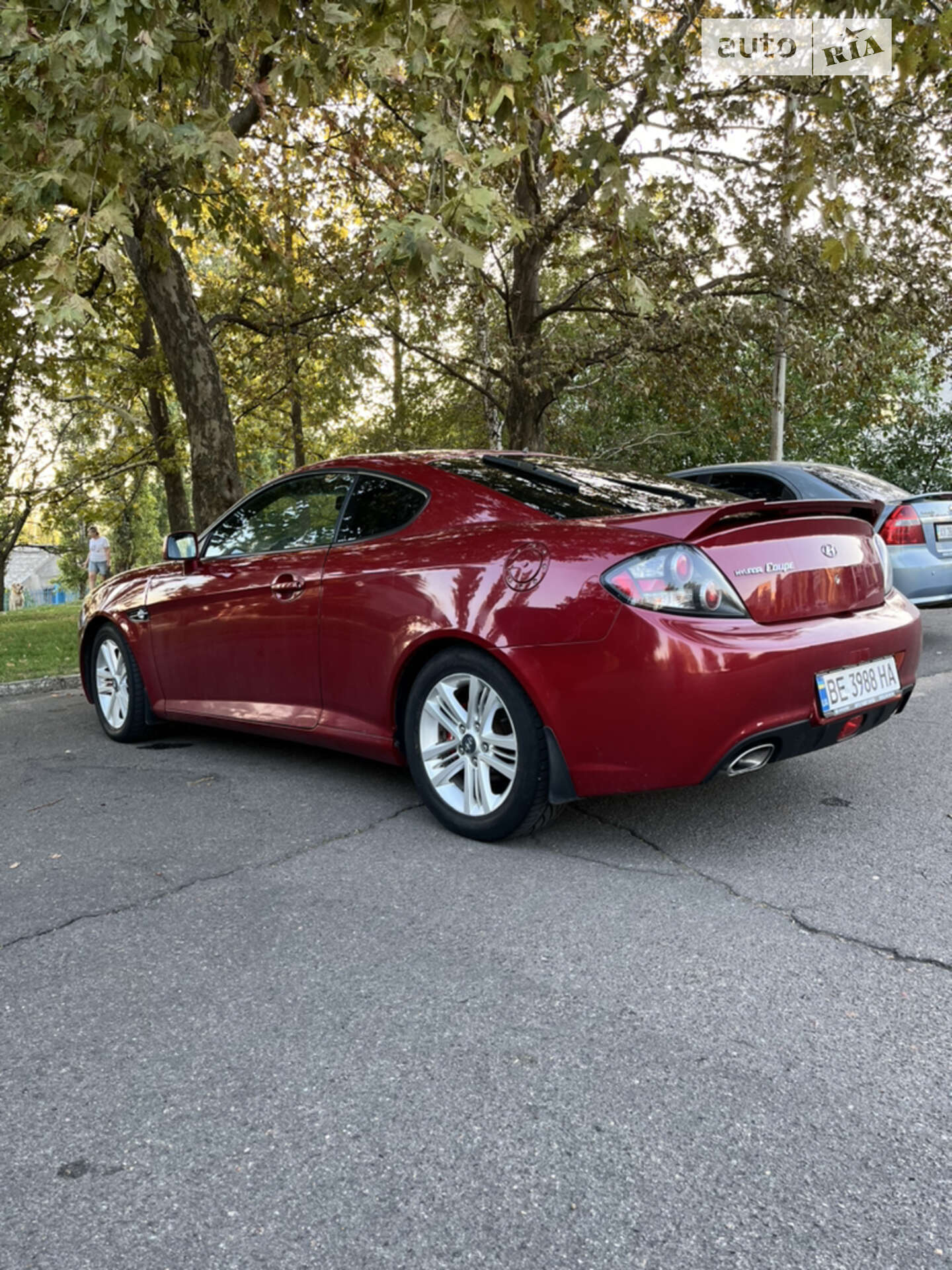 Головне фото звіту автомобіля HYUNDAI COUPE 2008