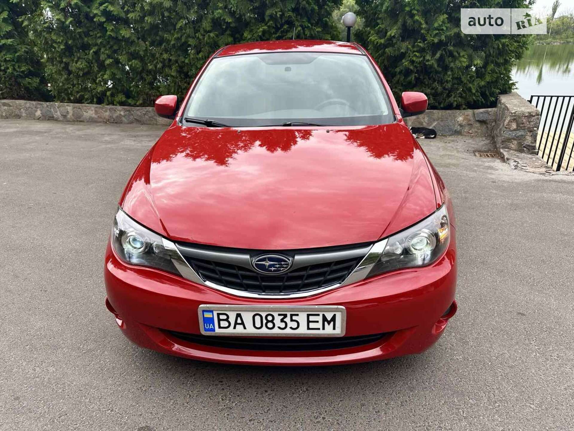 Головне фото звіту автомобіля SUBARU IMPREZA 2008