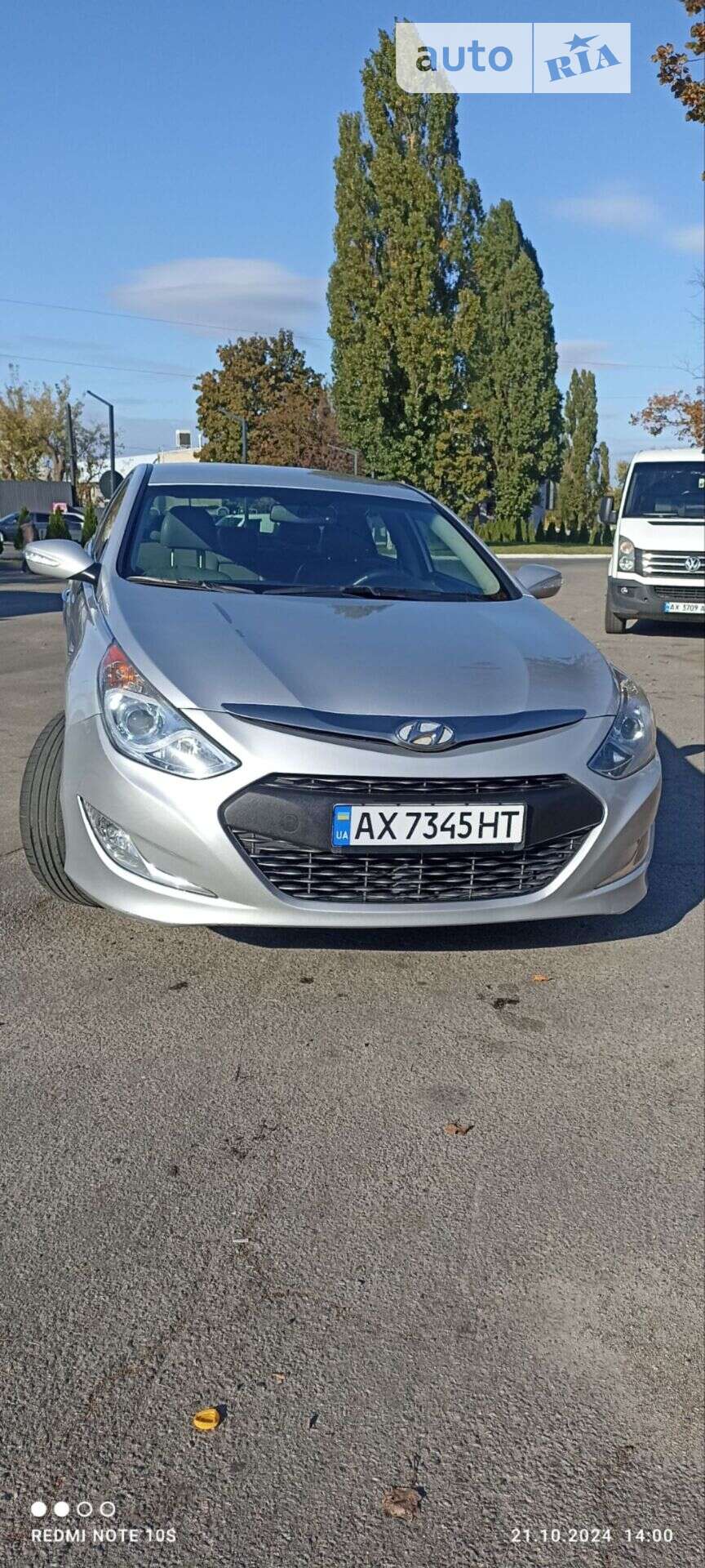 Головне фото звіту автомобіля HYUNDAI SONATA 2014