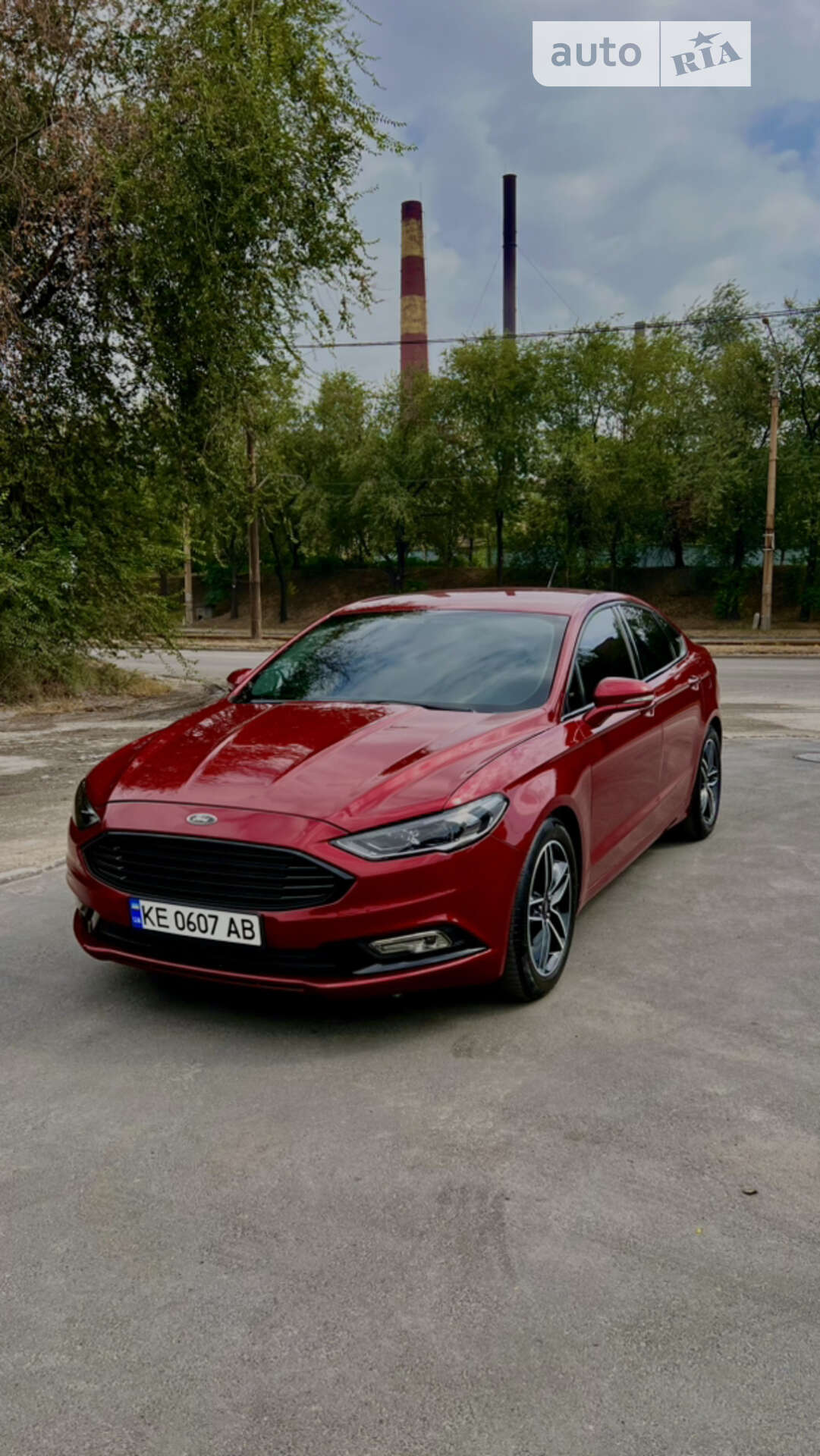 Головне фото звіту автомобіля FORD FUSION 2016