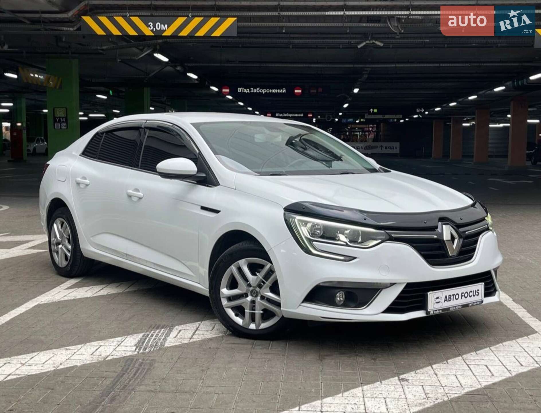 Головне фото звіту автомобіля RENAULT MEGANE 2018