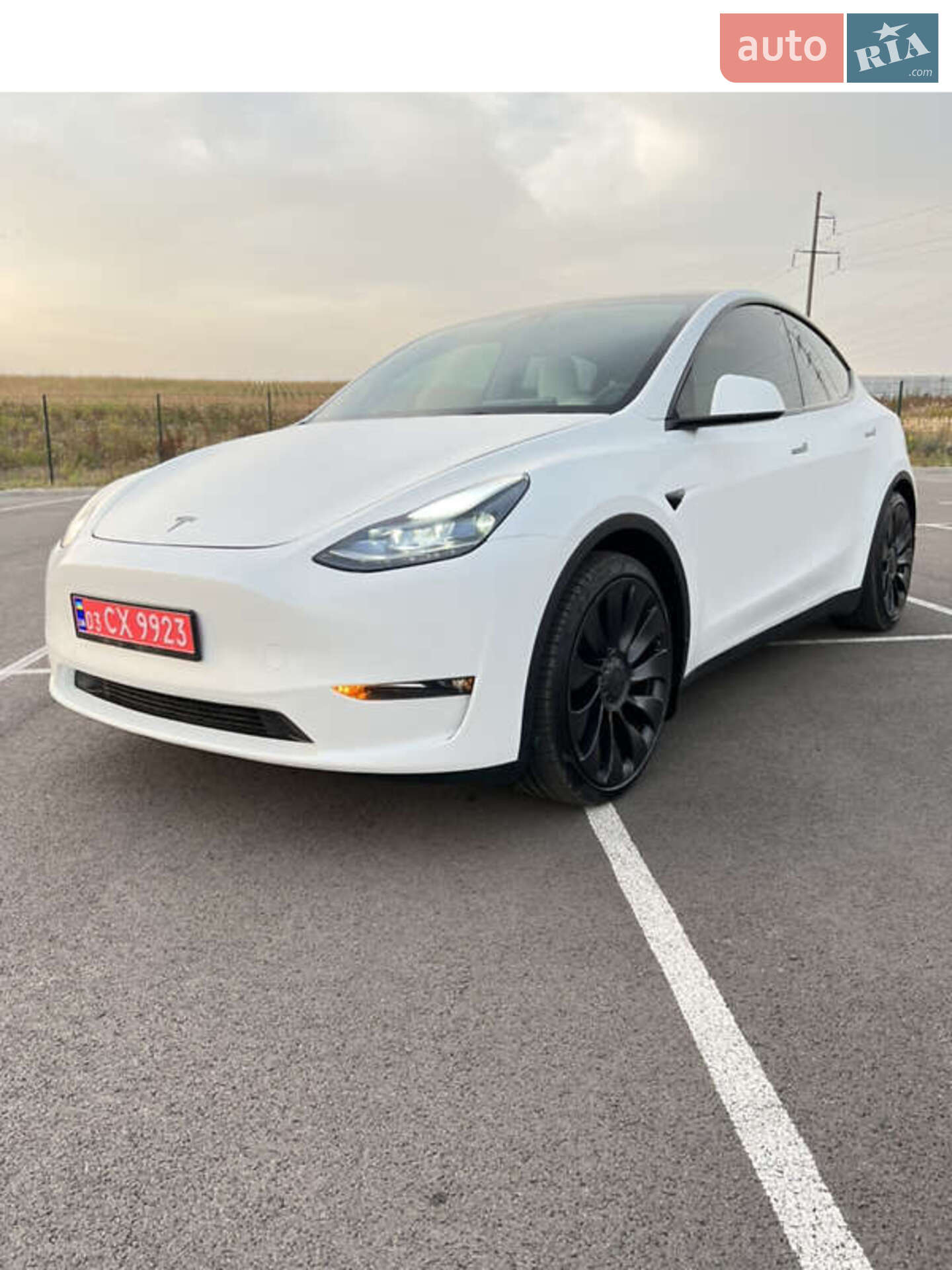 Головне фото звіту автомобіля TESLA MODEL Y 2022