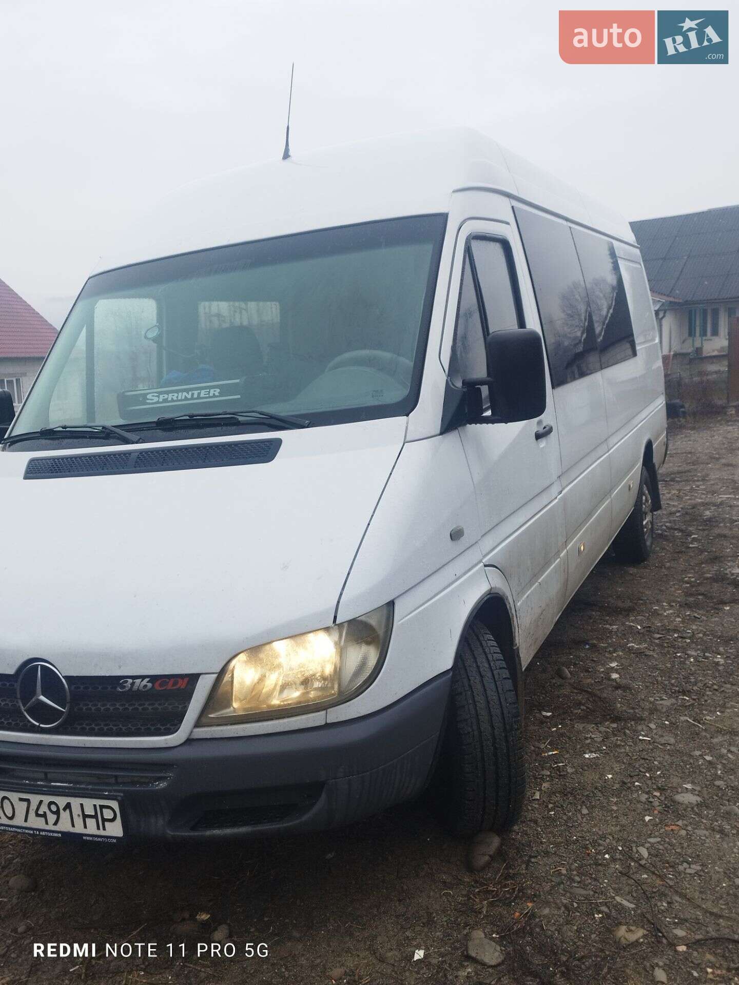 MERCEDES-BENZ SPRINTER 316 CDI 2000