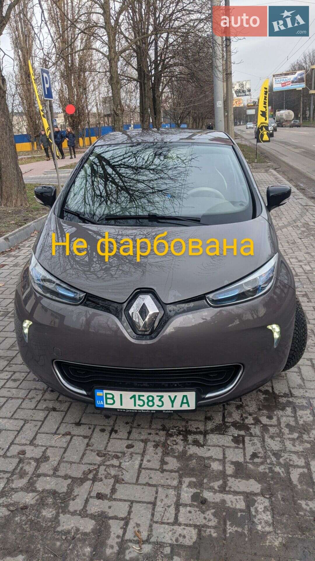 Головне фото звіту автомобіля RENAULT ZOE 2017