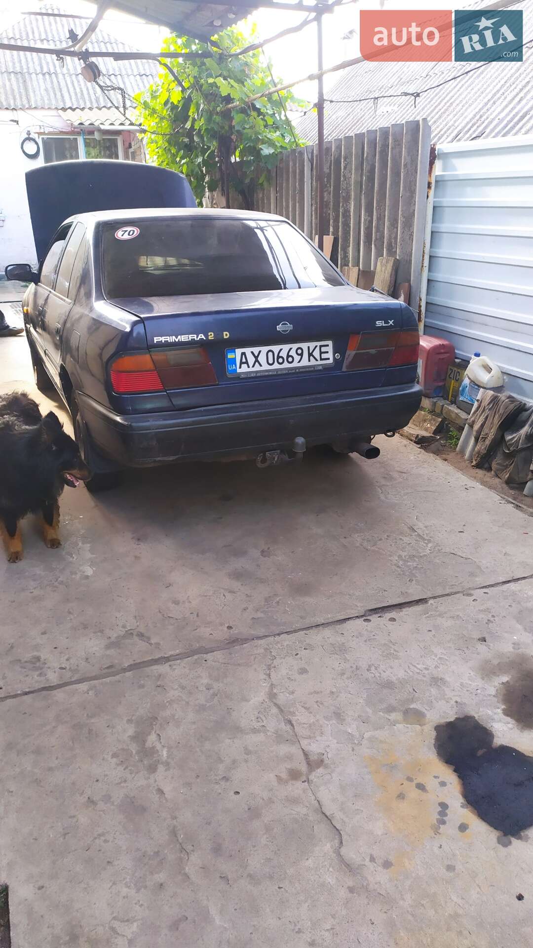 NISSAN PRIMERA 1992