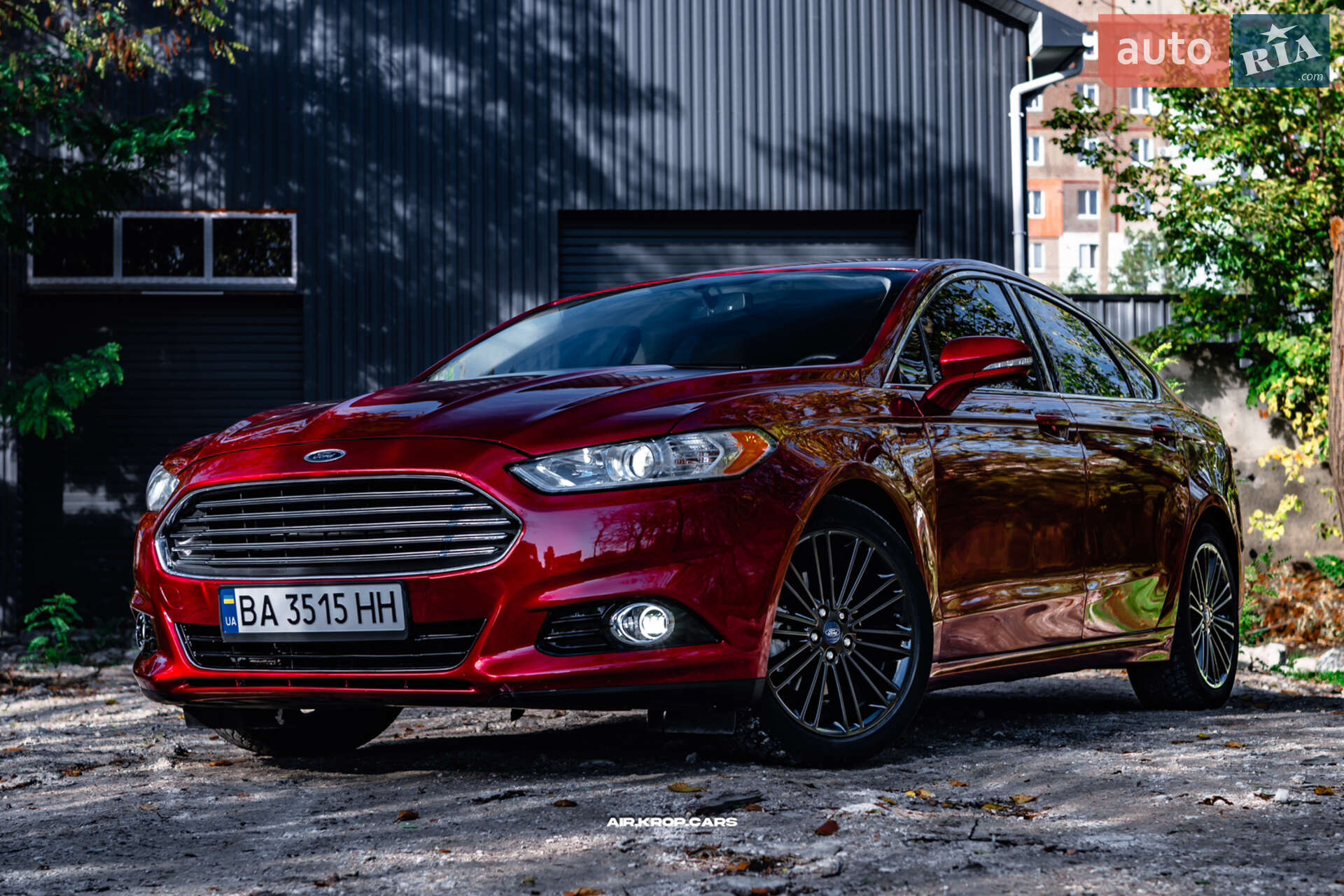 Головне фото звіту автомобіля FORD FUSION 2015