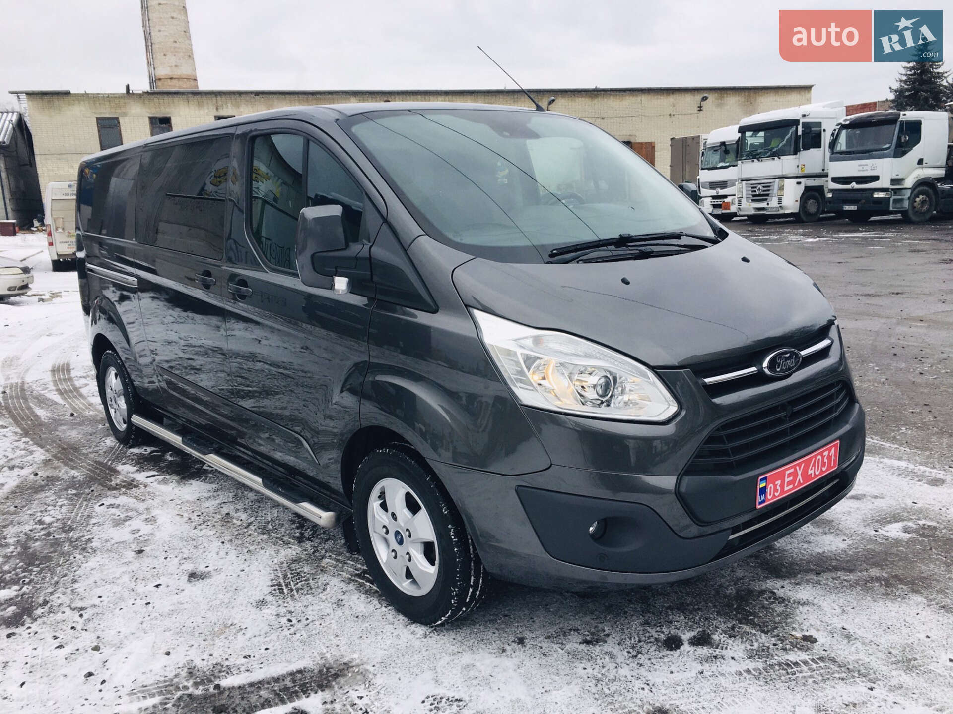 Головне фото звіту автомобіля FORD TRANSIT CUSTOM 2017
