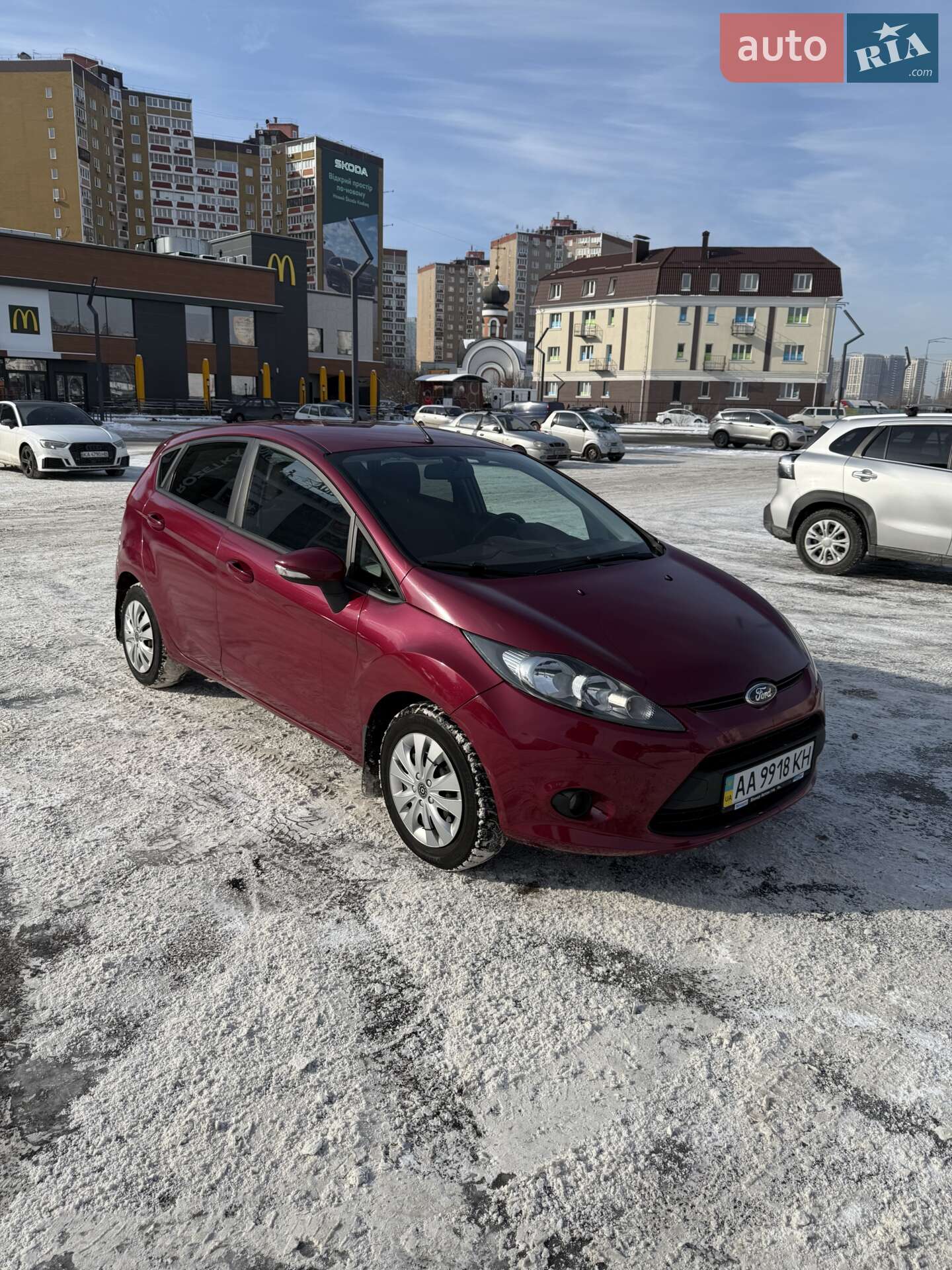 Головне фото звіту автомобіля FORD FIESTA 2011