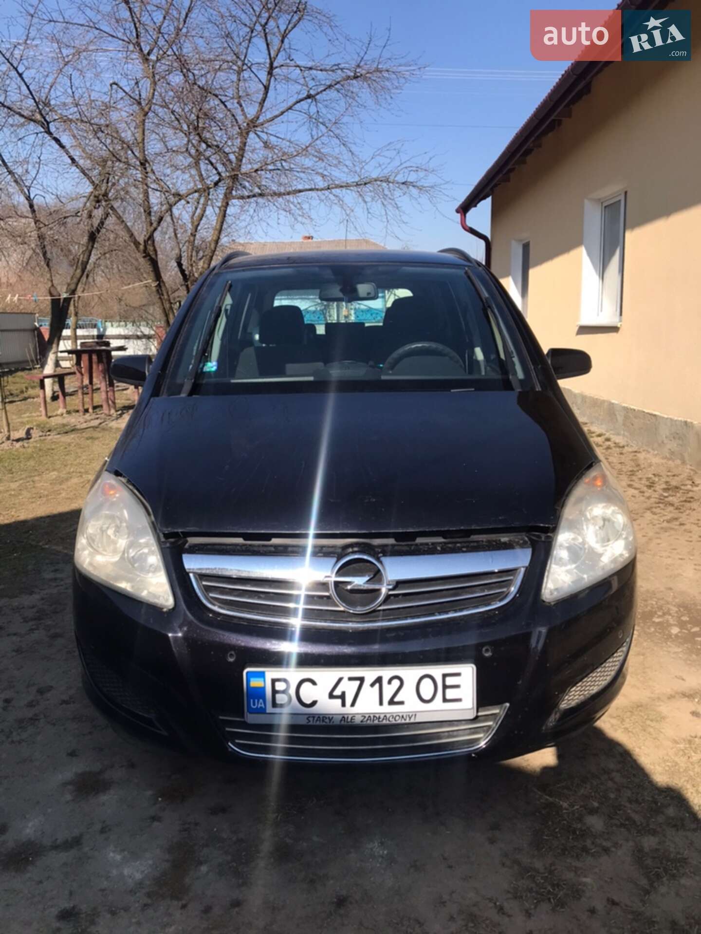 Головне фото звіту автомобіля OPEL ZAFIRA 2008