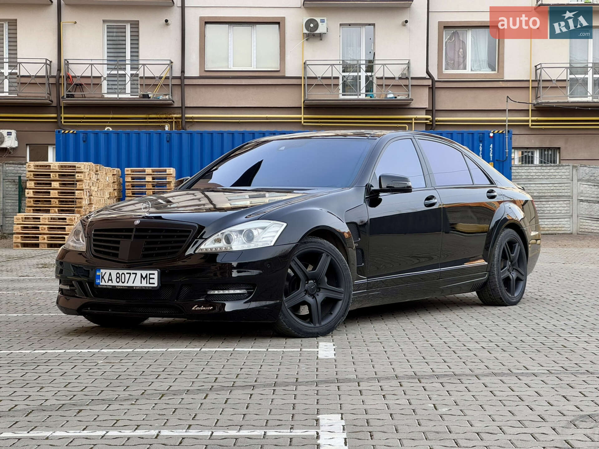 Головне фото звіту автомобіля MERCEDES-BENZ S 550 2007
