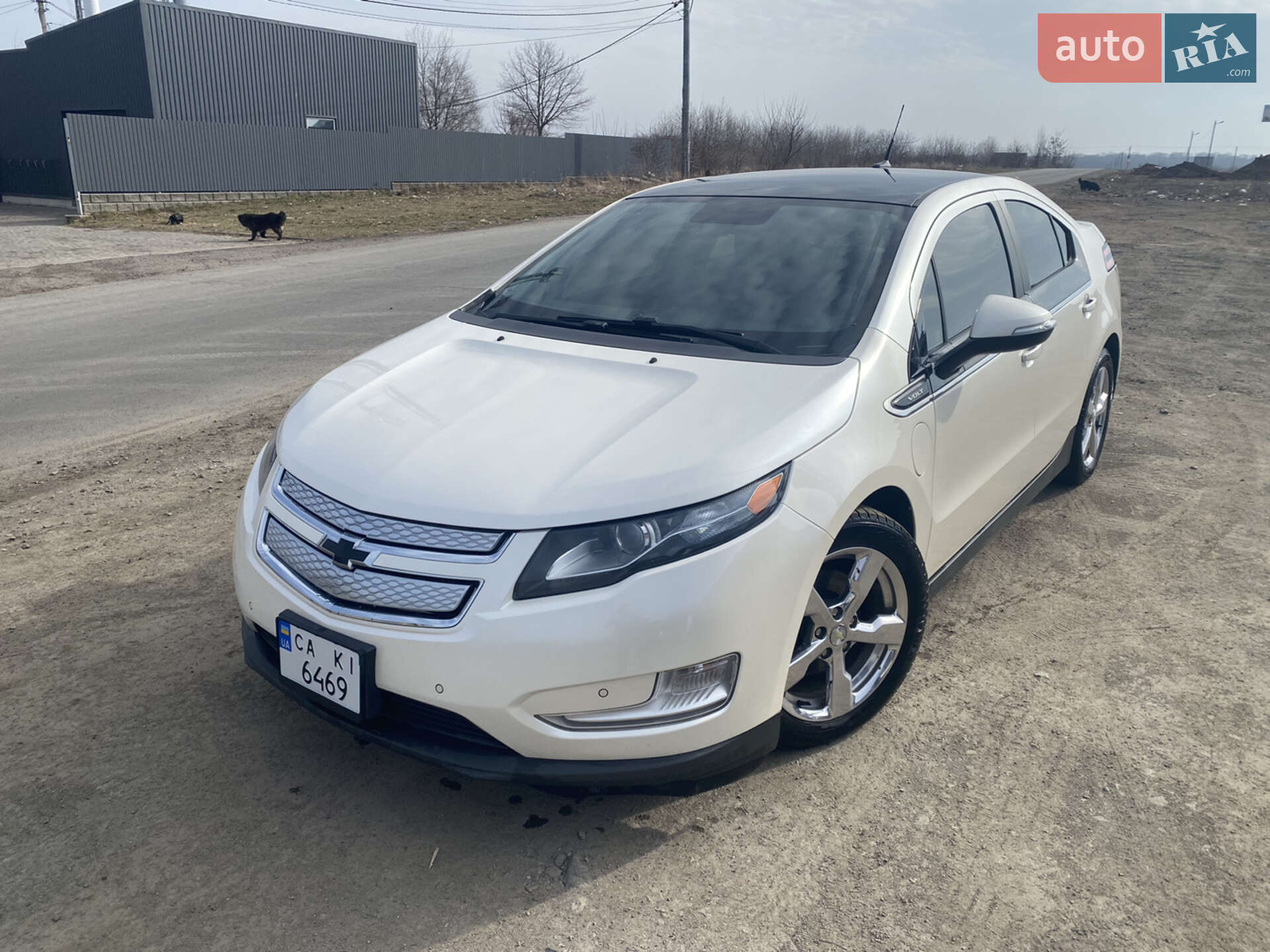 Головне фото звіту автомобіля CHEVROLET VOLT 2012