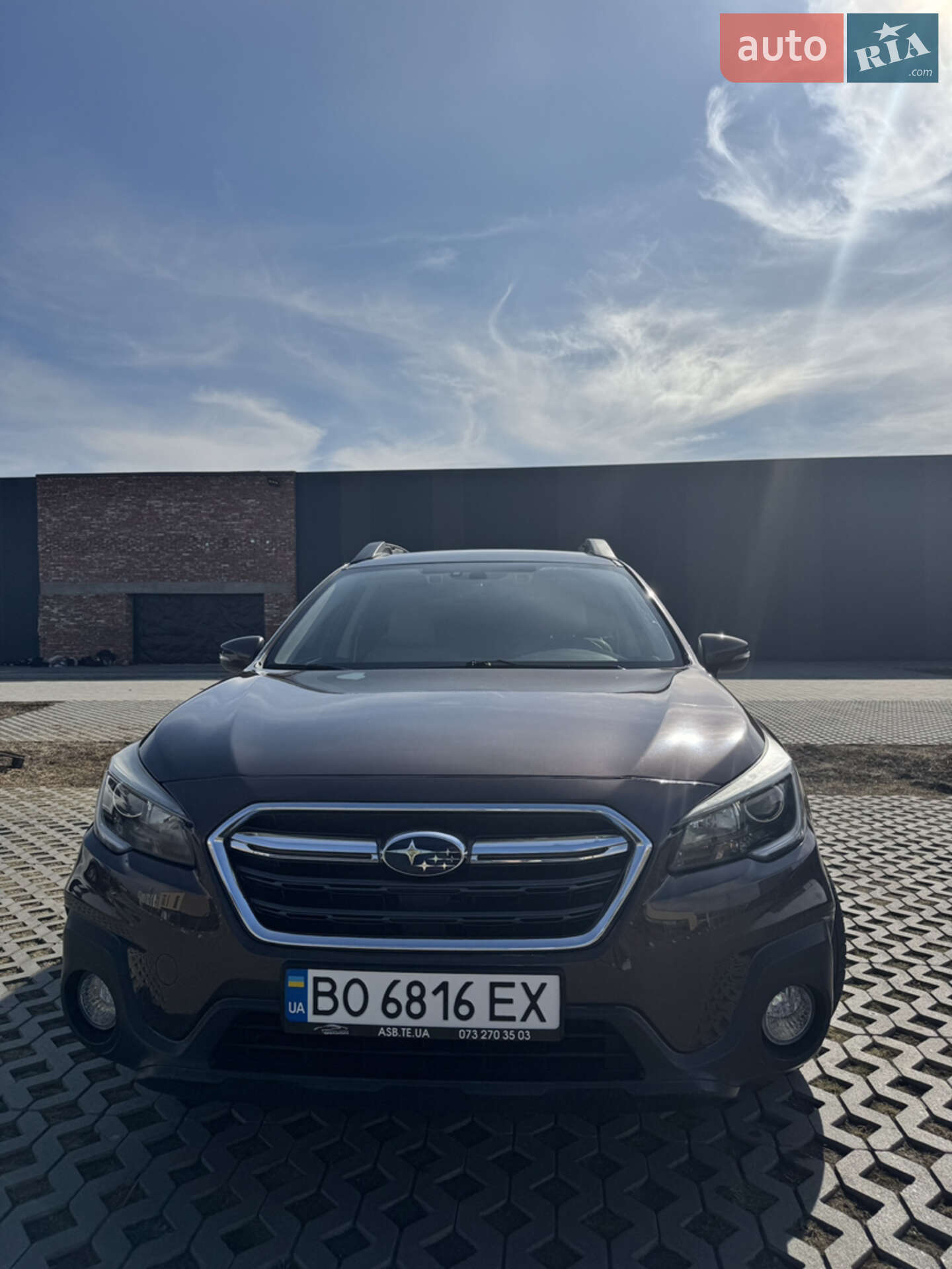 Головне фото звіту автомобіля SUBARU OUTBACK 2018