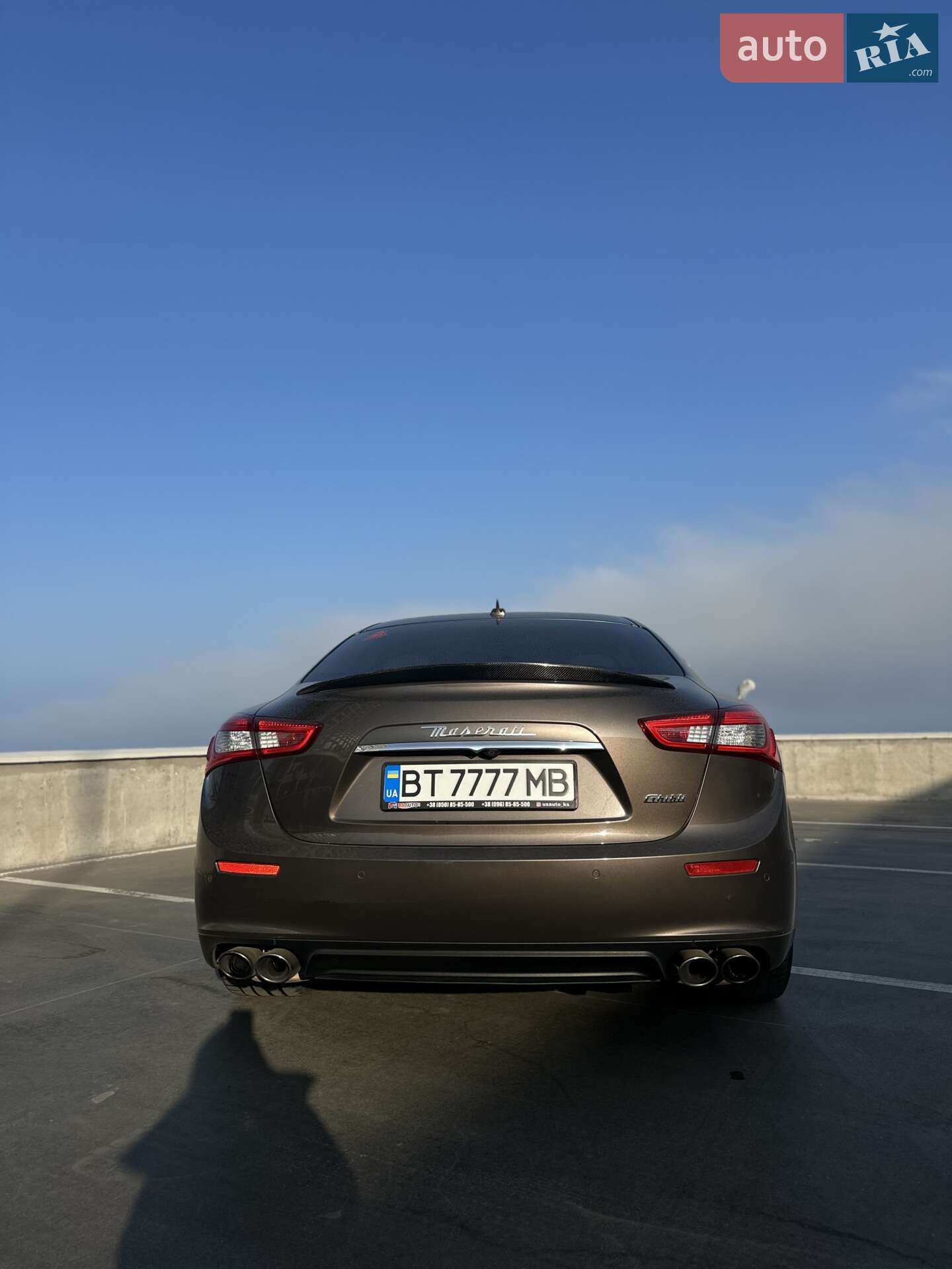 Головне фото звіту автомобіля MASERATI GHIBLI 2014