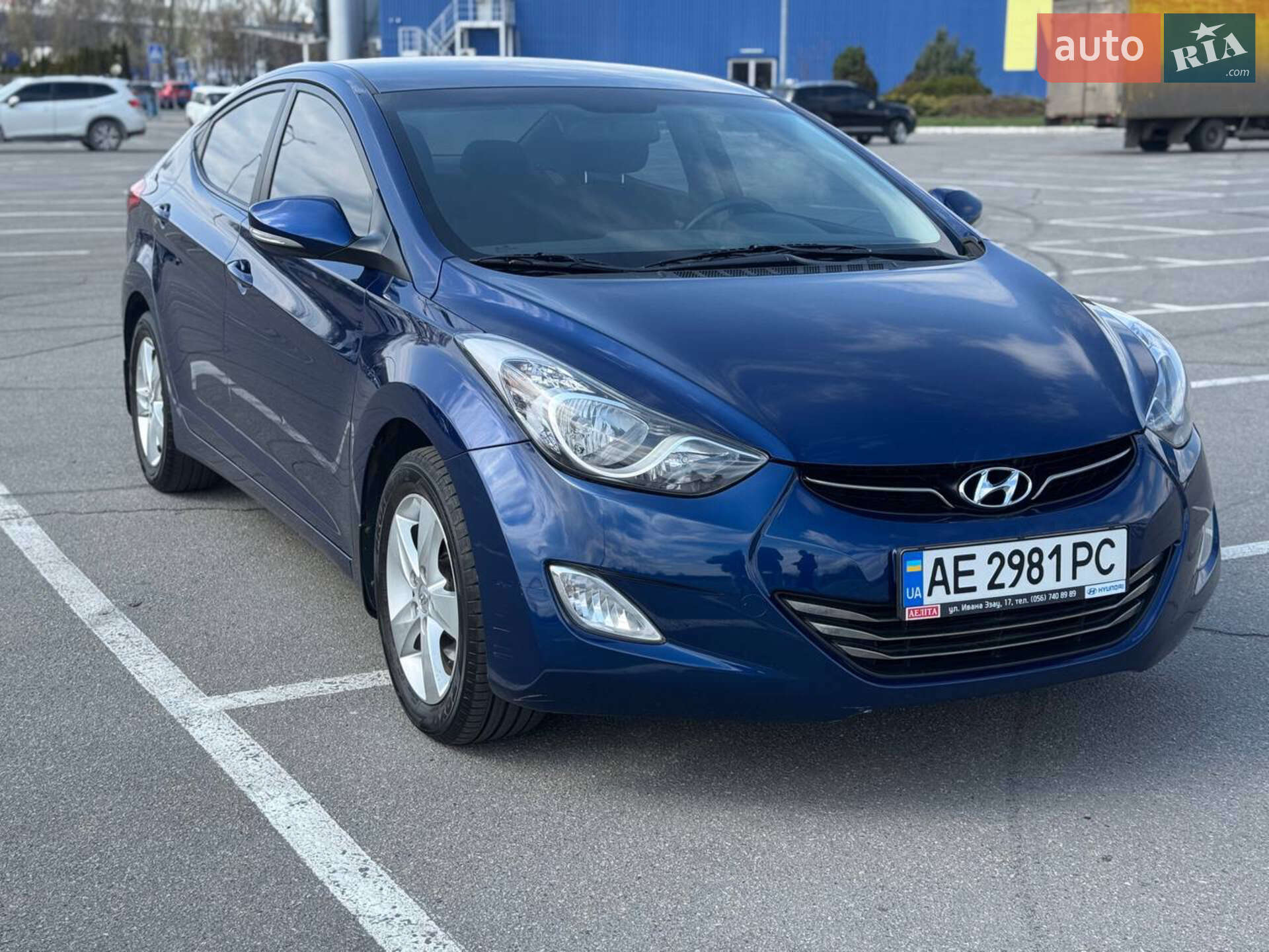 HYUNDAI ELANTRA 2012