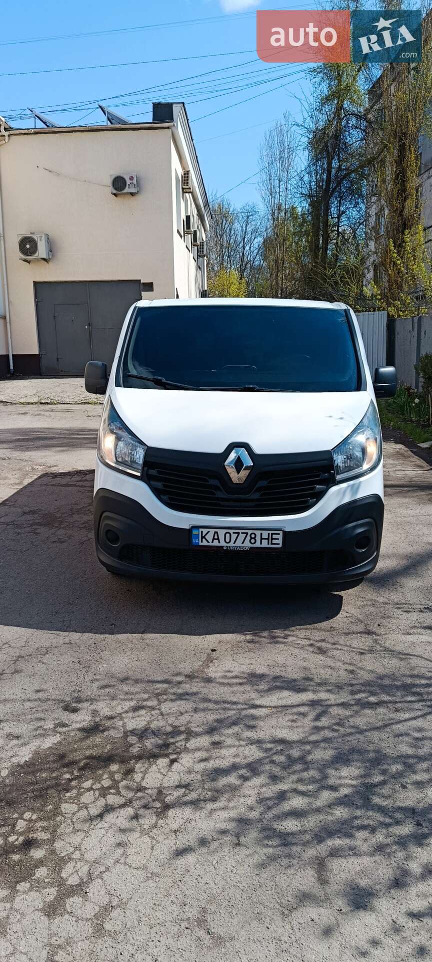 Головне фото звіту автомобіля RENAULT TRAFIC 2017