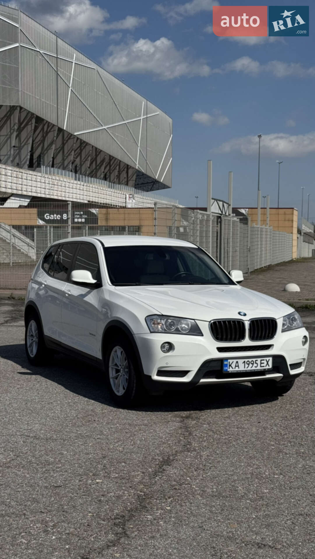 Головне фото звіту автомобіля BMW X3 2012