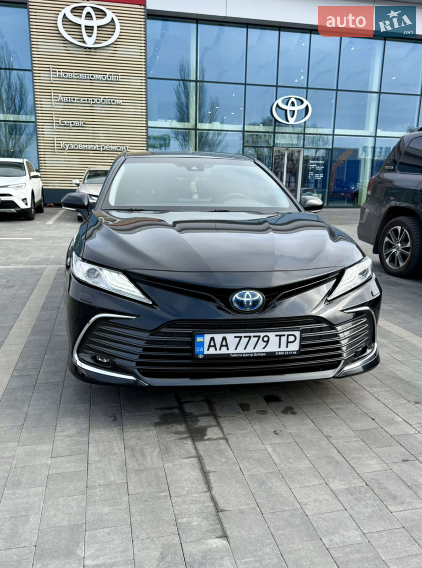 Головне фото звіту автомобіля TOYOTA CAMRY 2021
