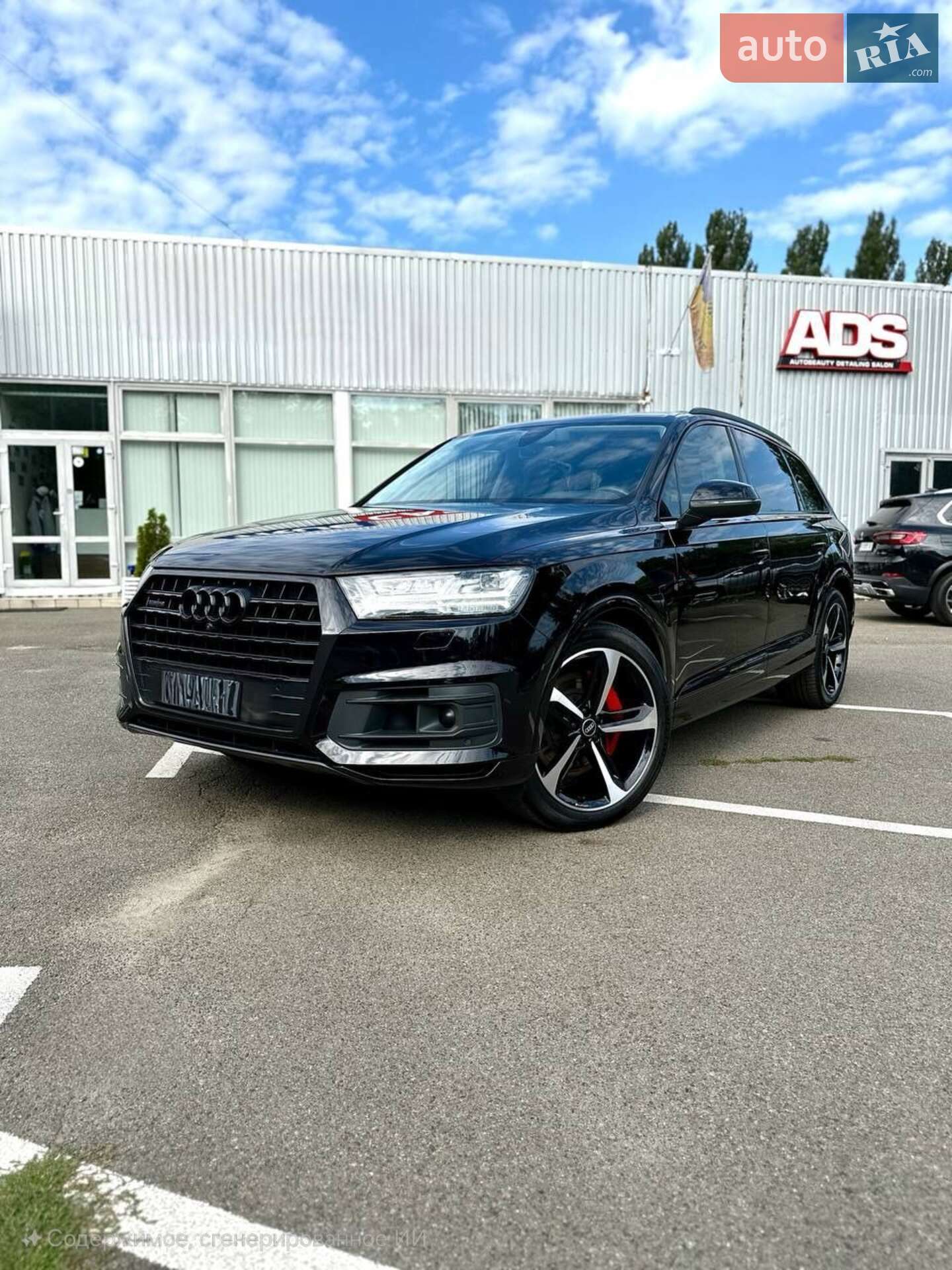 Головне фото звіту автомобіля AUDI Q7 2017