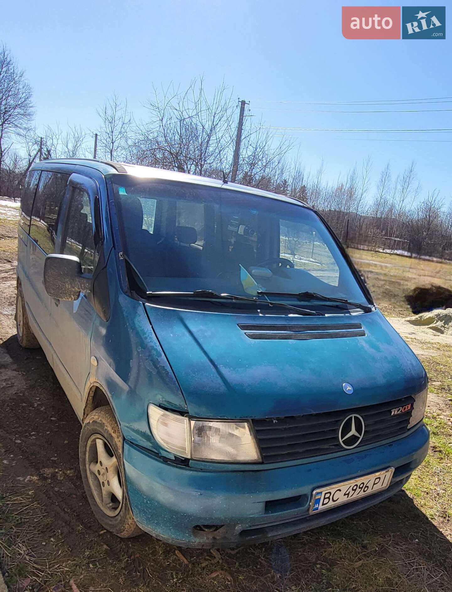 Головне фото звіту автомобіля MERCEDES-BENZ VITO 110 CDI 1999