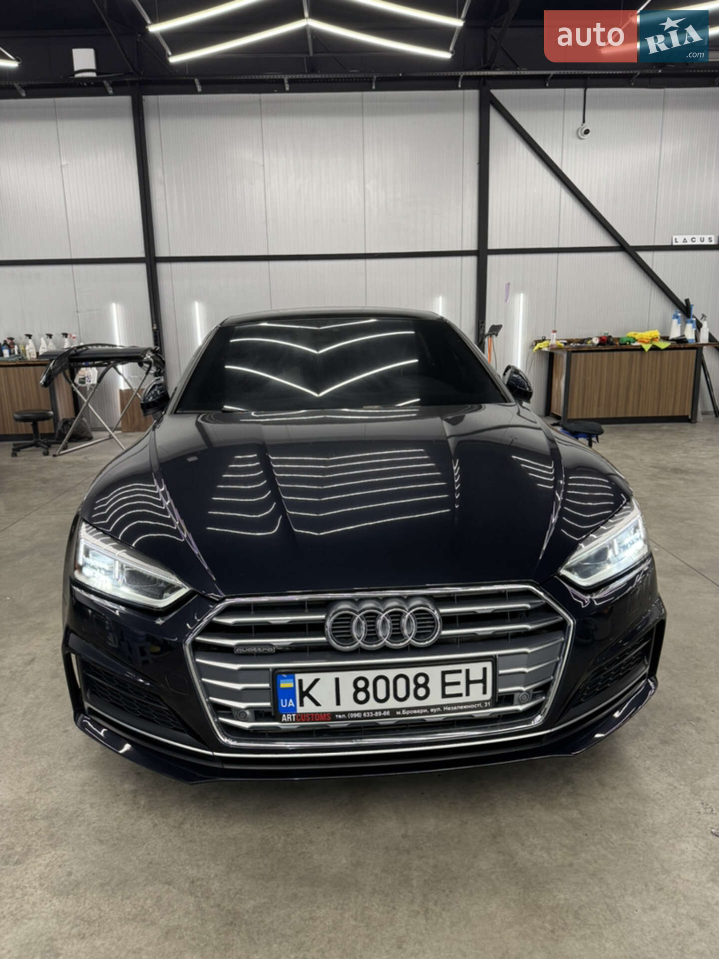 Головне фото звіту автомобіля AUDI A5 2018
