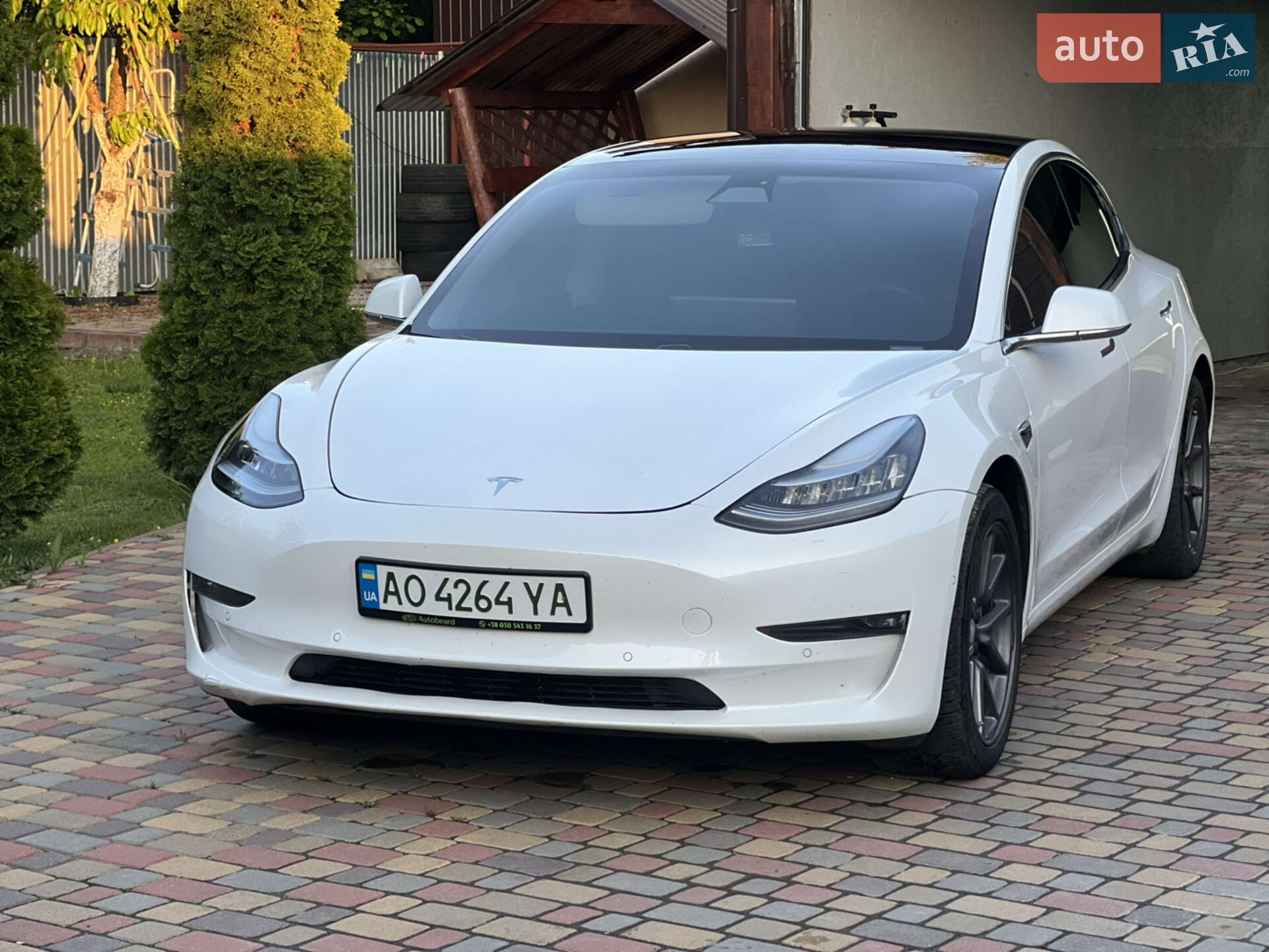 Головне фото звіту автомобіля TESLA MODEL 3 2019