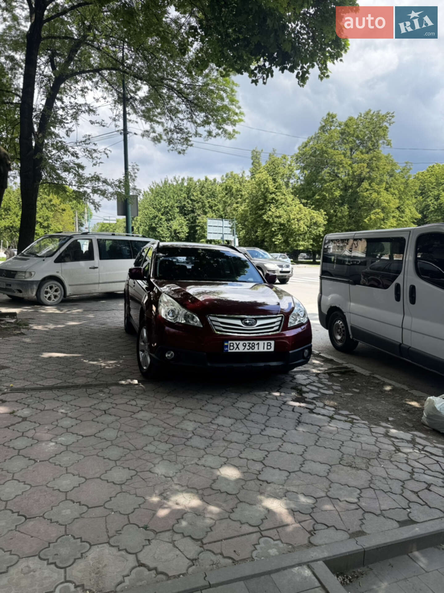 Головне фото звіту автомобіля SUBARU OUTBACK 2011