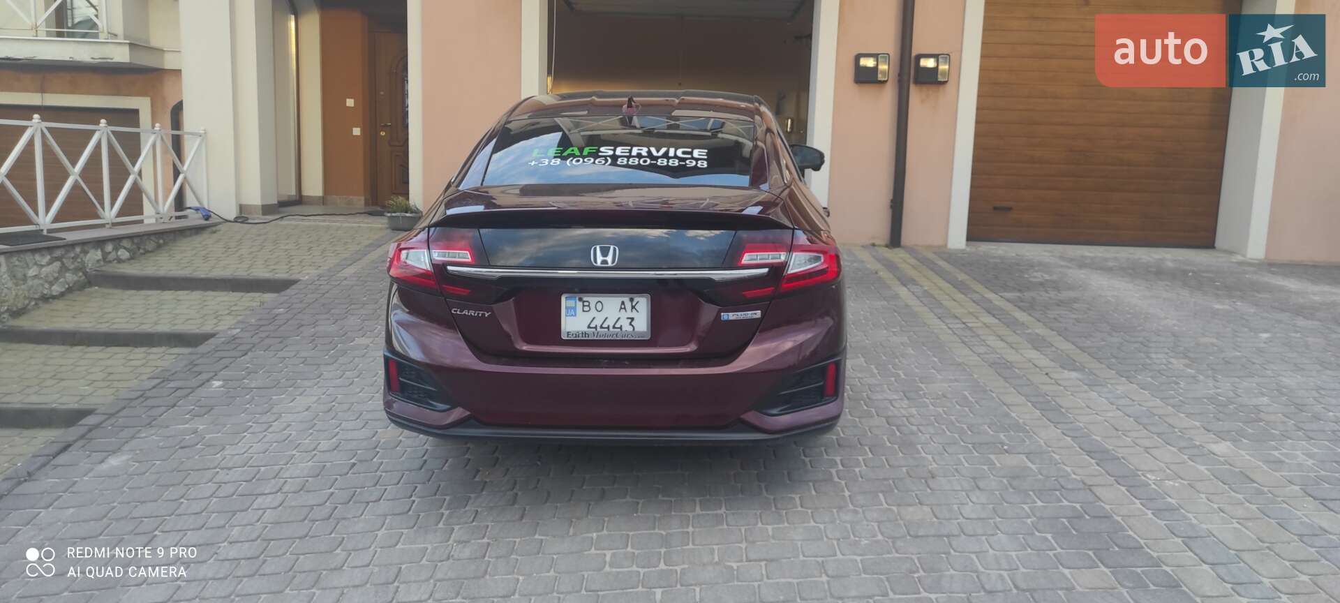 Головне фото звіту автомобіля HONDA CLARITY 2018