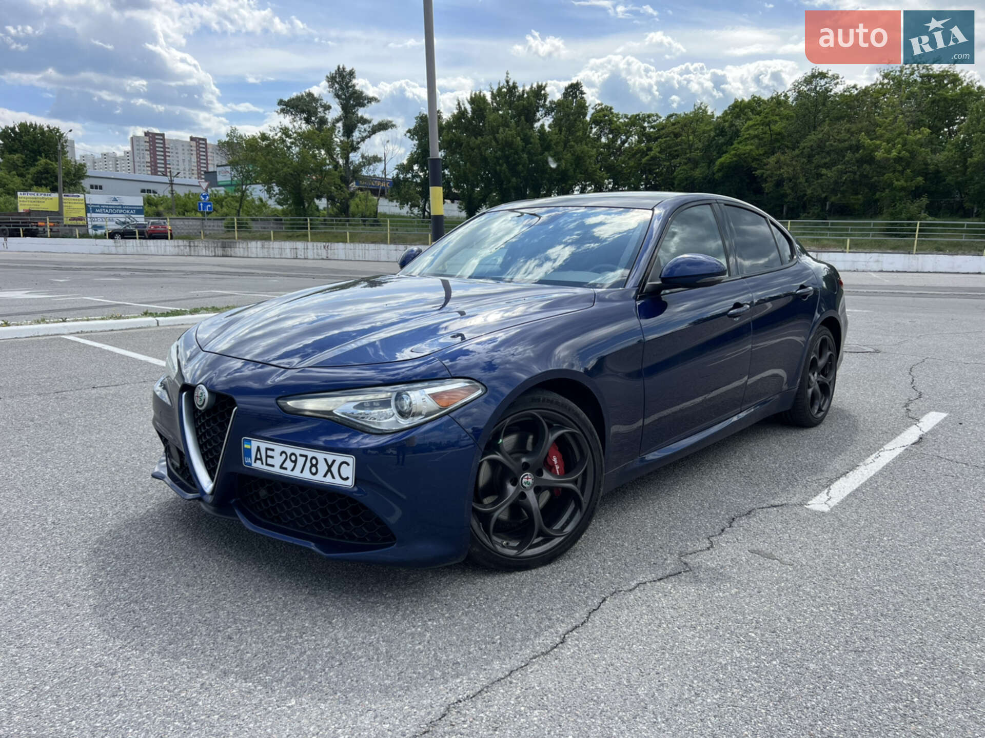 Головне фото звіту автомобіля ALFA ROMEO GIULIA 2016