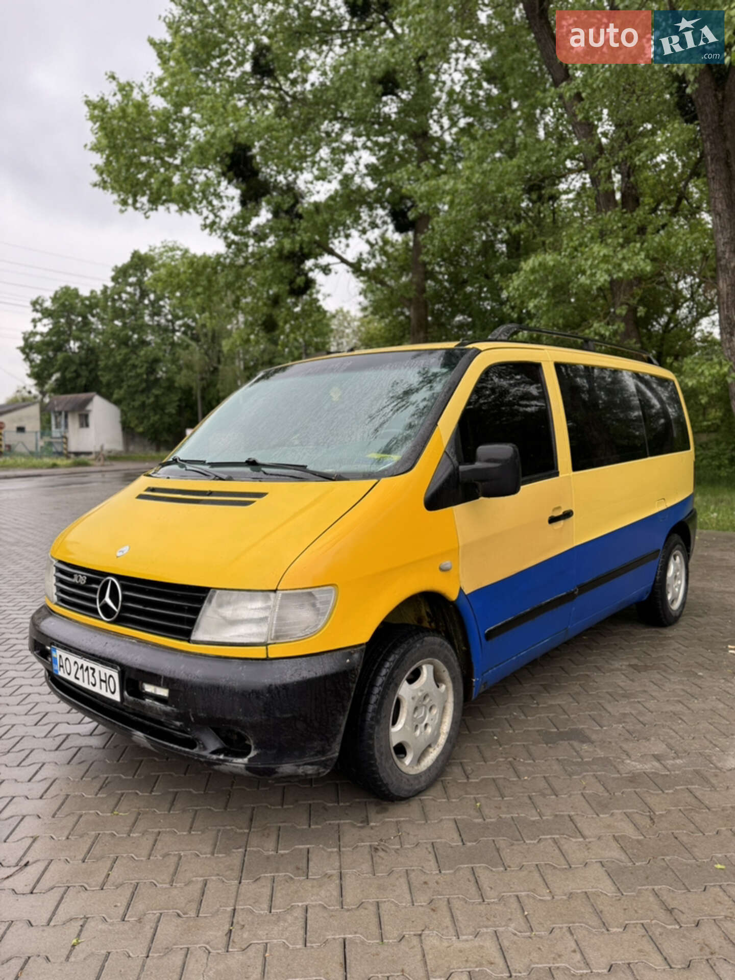 Головне фото звіту автомобіля MERCEDES-BENZ VITO 108 1999