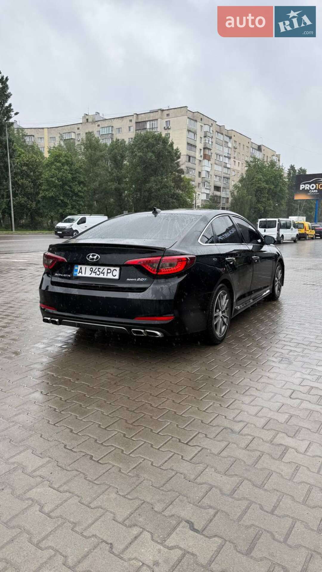Головне фото звіту автомобіля HYUNDAI SONATA 2015