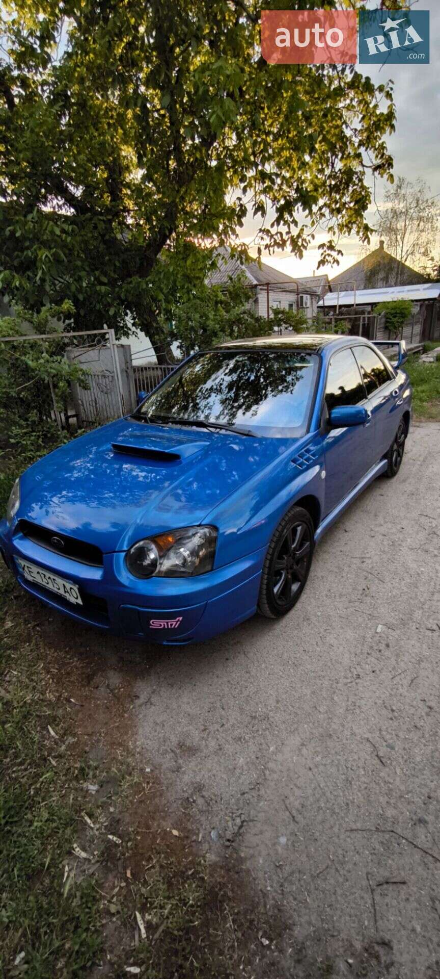 Головне фото звіту автомобіля SUBARU IMPREZA 2003