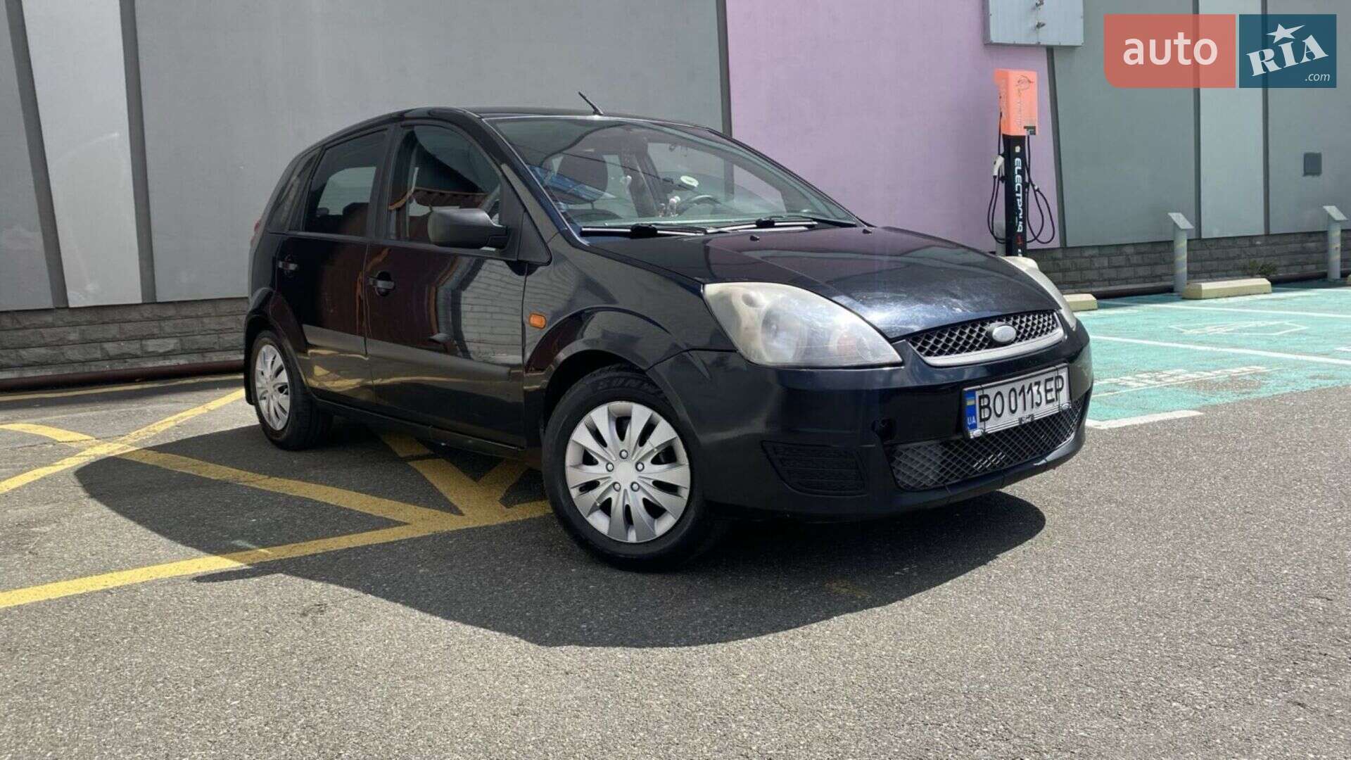 Головне фото звіту автомобіля FORD FIESTA 2007