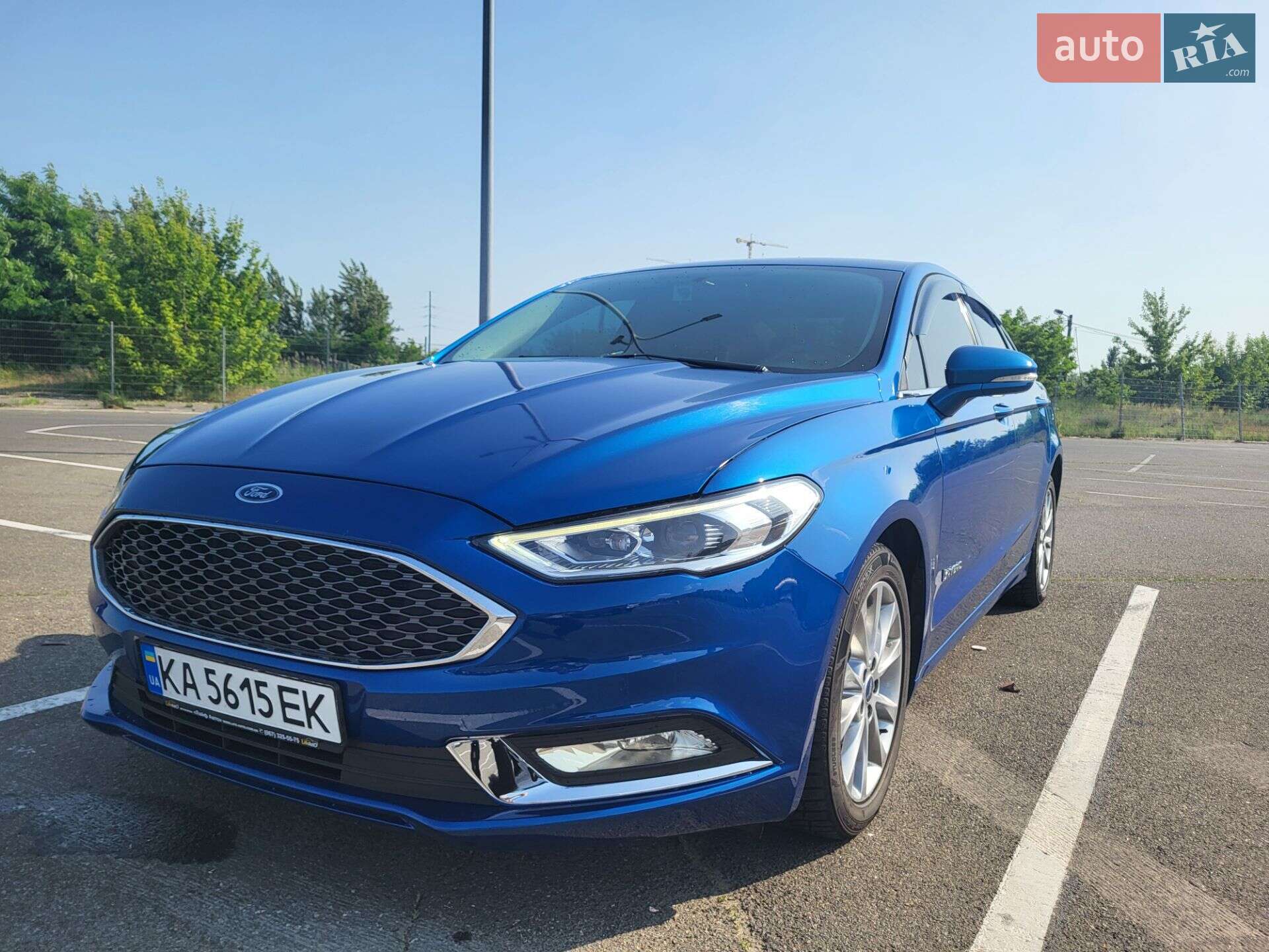 Головне фото звіту автомобіля FORD FUSION 2017