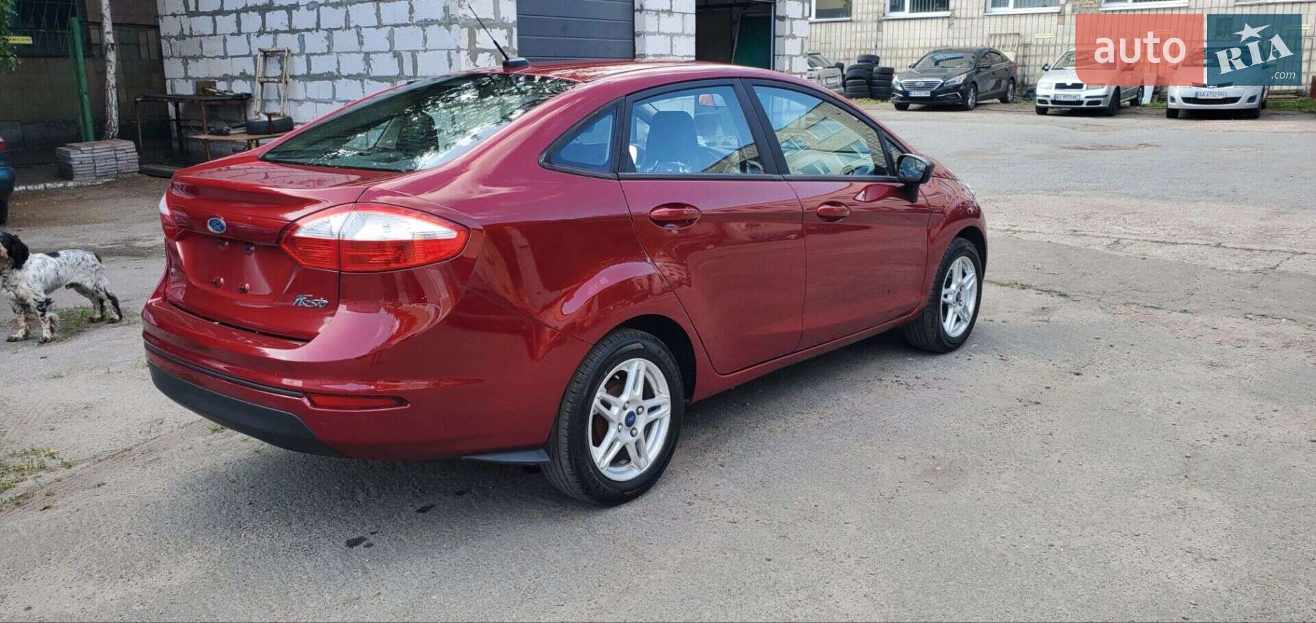 Головне фото звіту автомобіля FORD FIESTA 2017