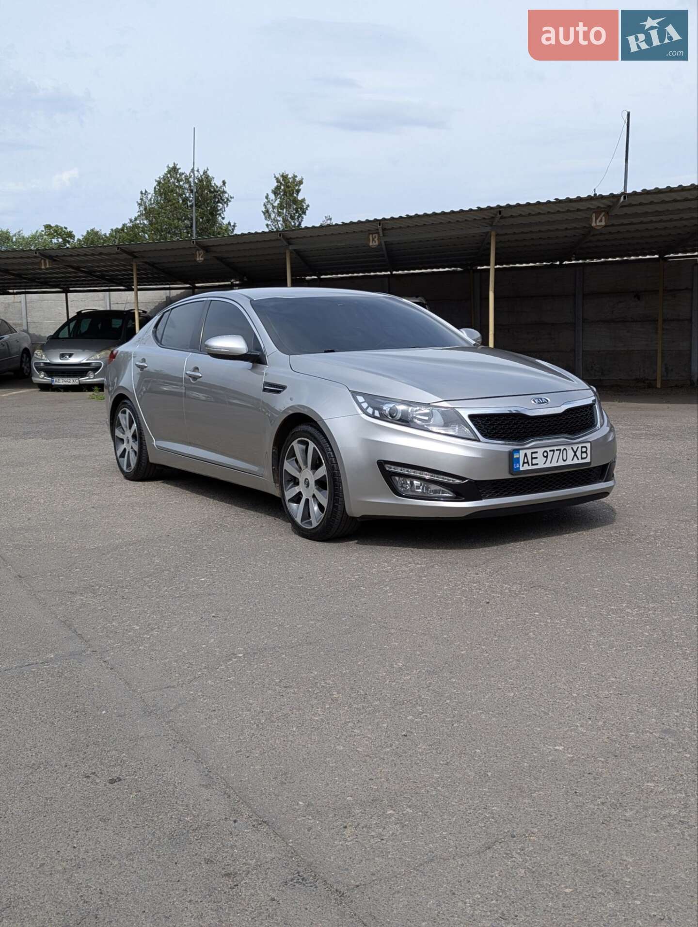 Головне фото звіту автомобіля KIA OPTIMA 2012
