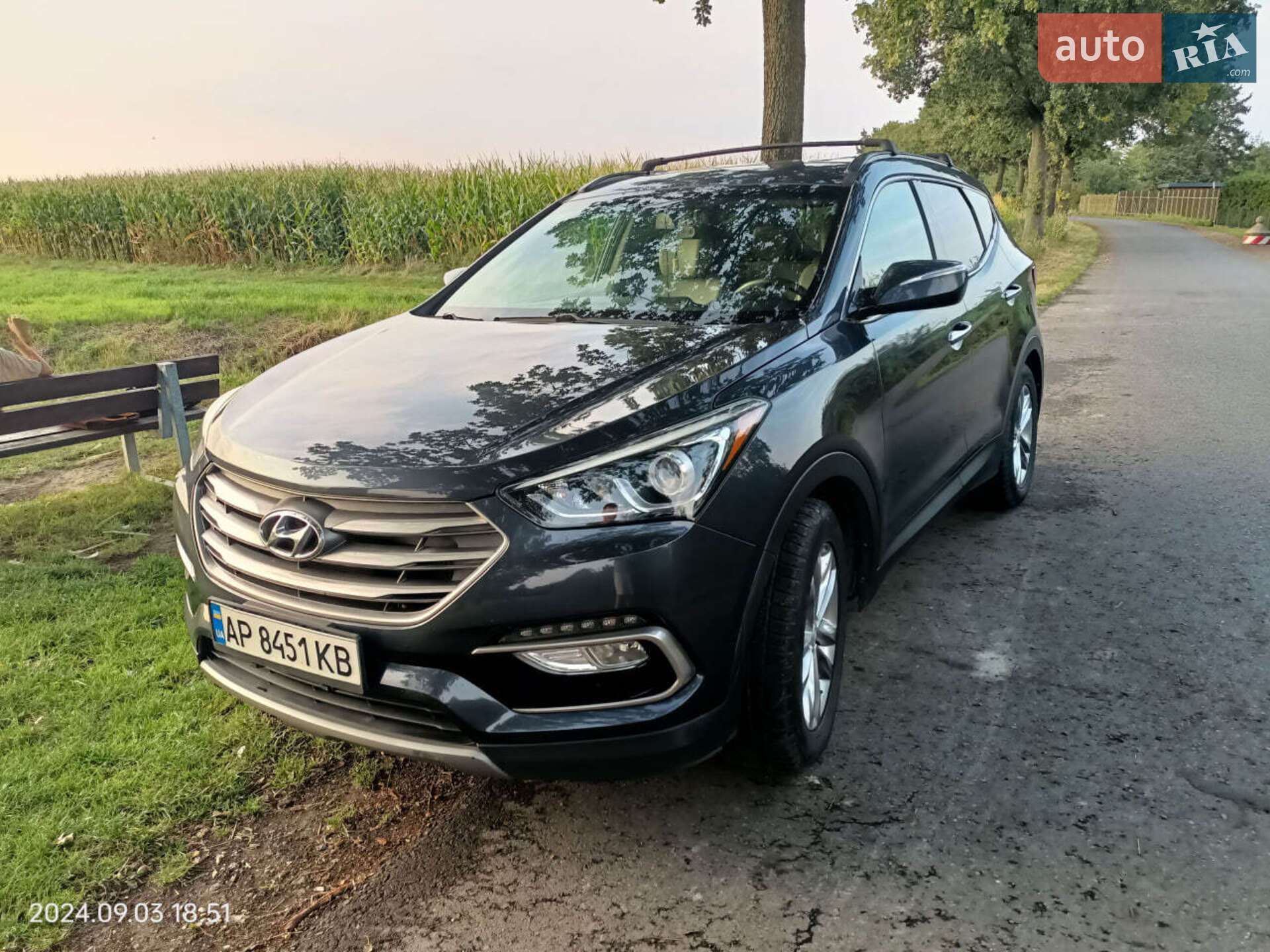 Головне фото звіту автомобіля HYUNDAI SANTA FE 2016