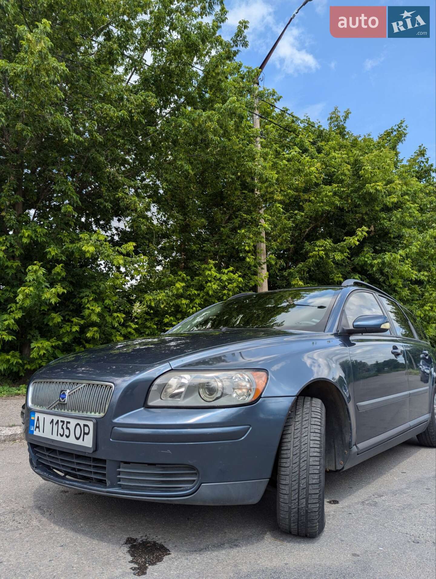 Головне фото звіту автомобіля VOLVO V50 2005