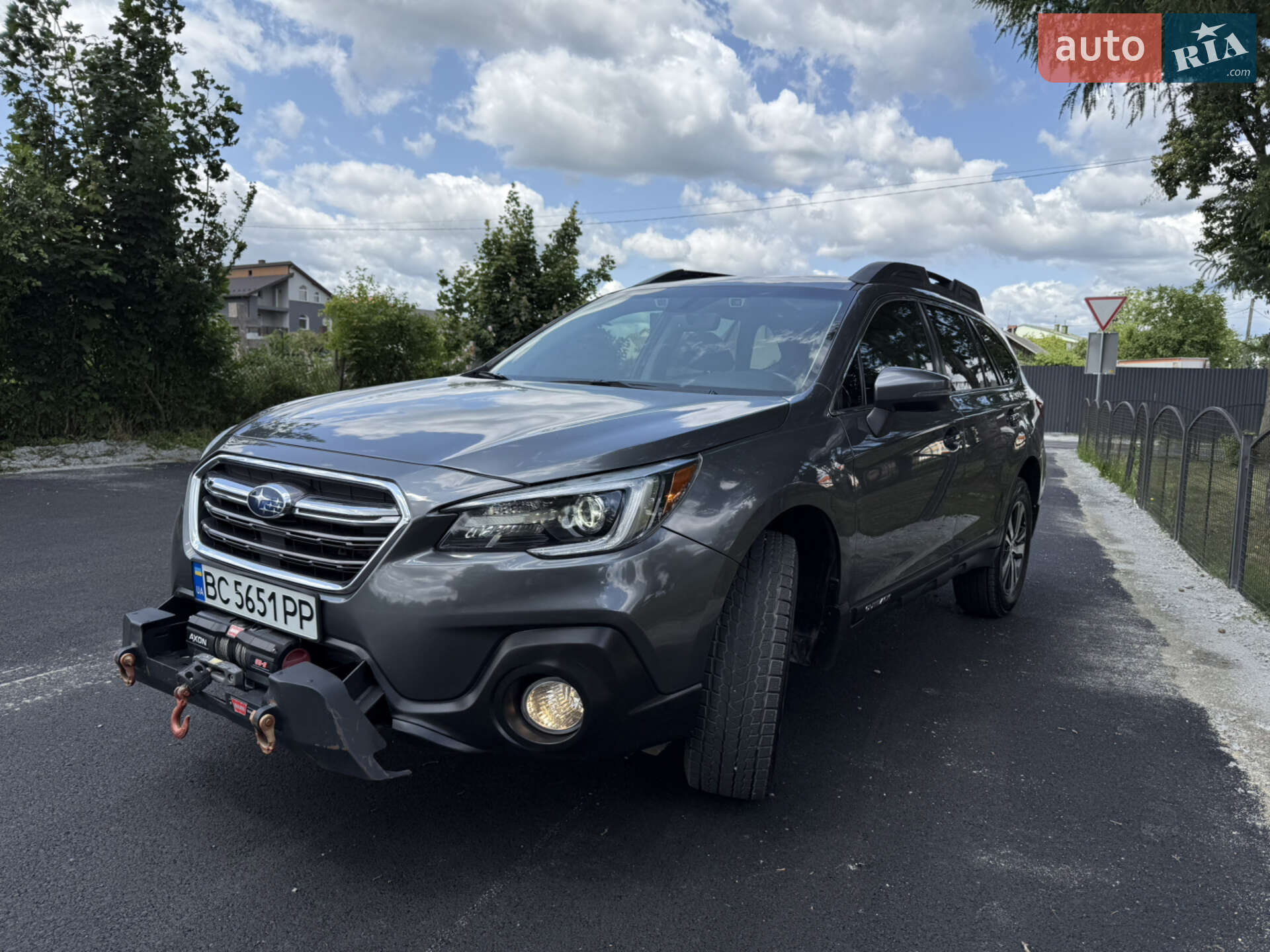 Головне фото звіту автомобіля SUBARU OUTBACK 2018