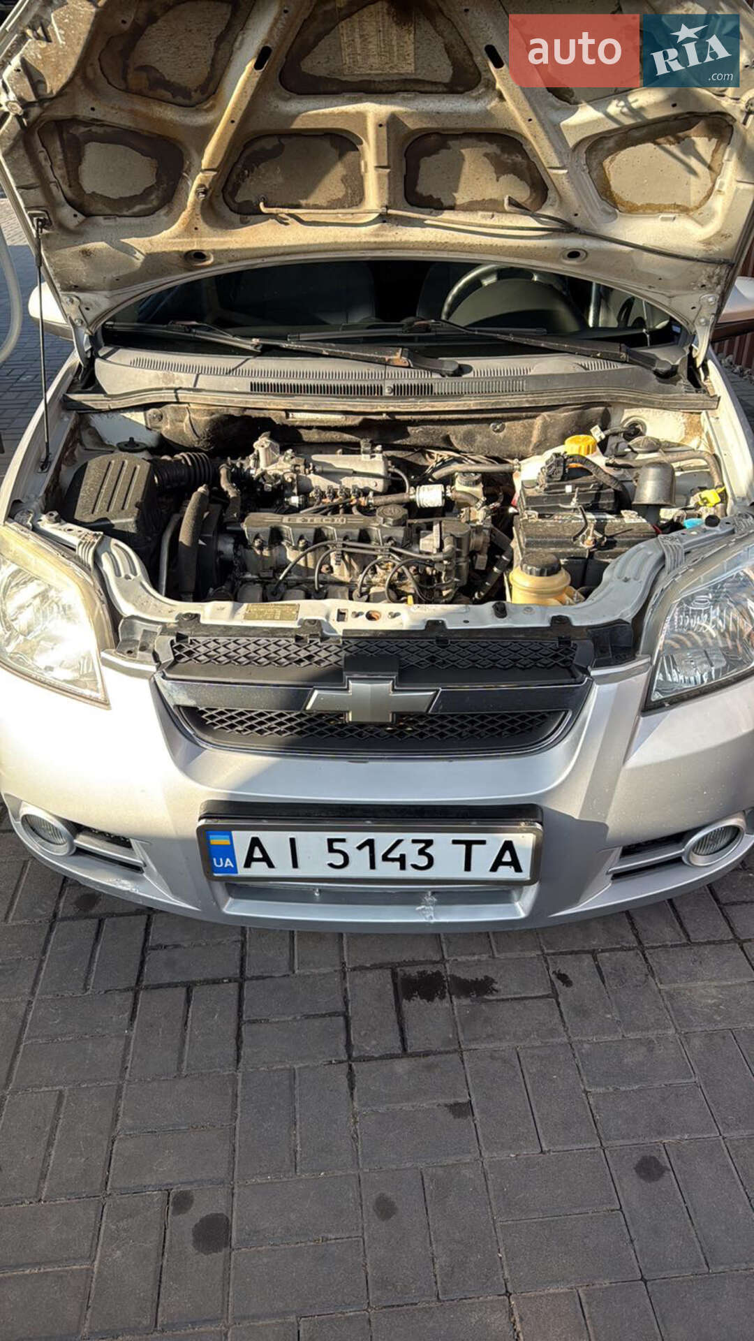Головне фото звіту автомобіля CHEVROLET AVEO 2007