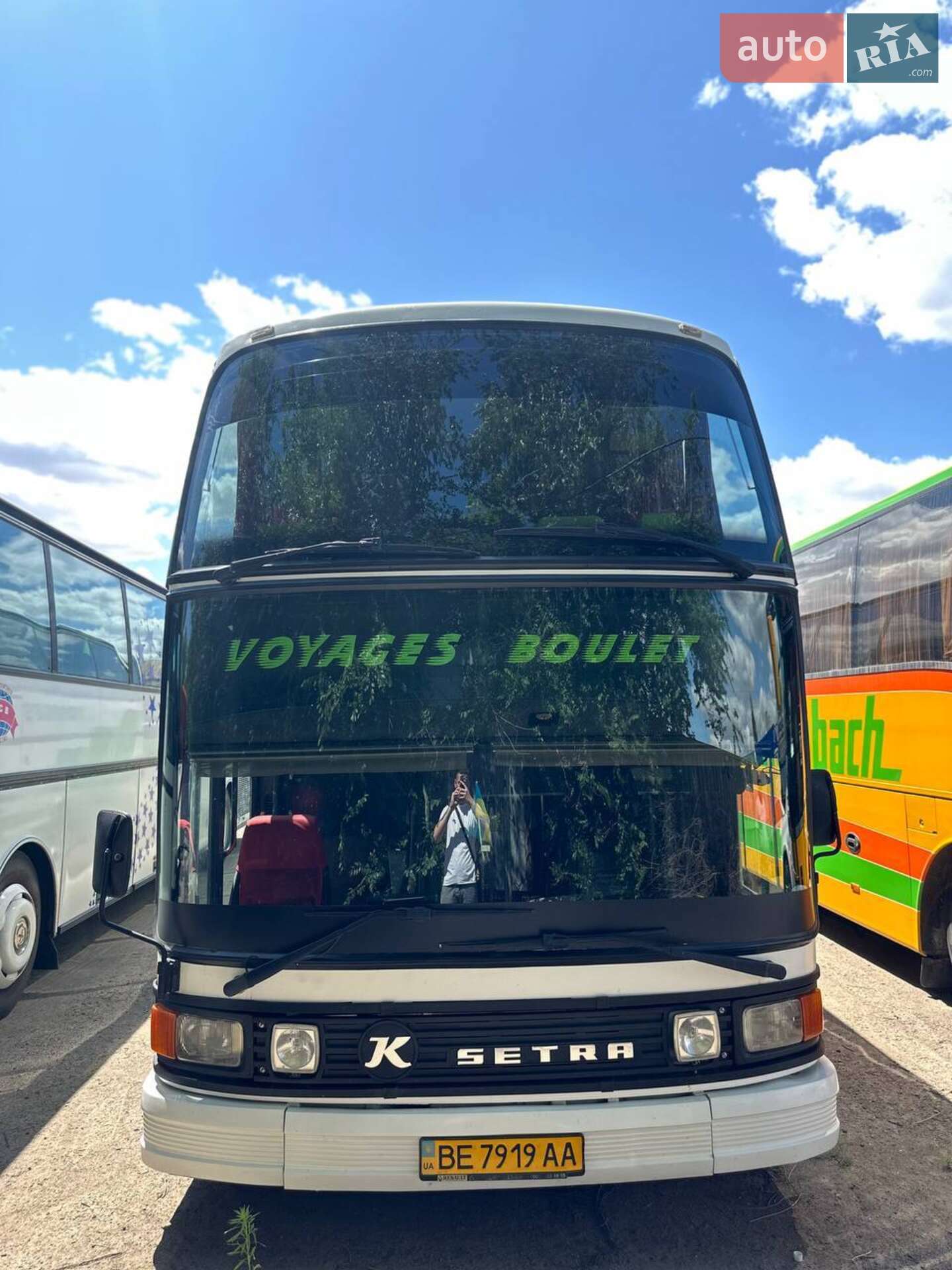 Головне фото звіту автомобіля SETRA S 228DT 1991