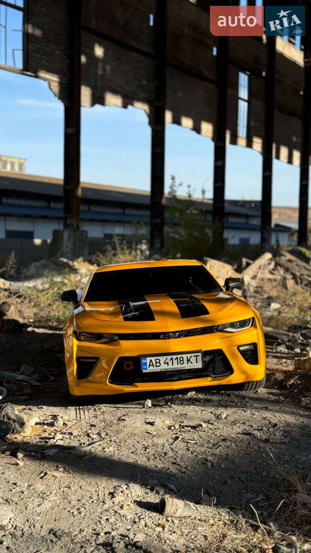 Головне фото звіту автомобіля CHEVROLET CAMARO 2016
