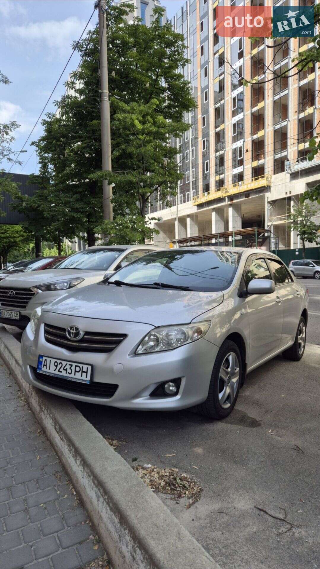 Головне фото звіту автомобіля TOYOTA COROLLA 2008