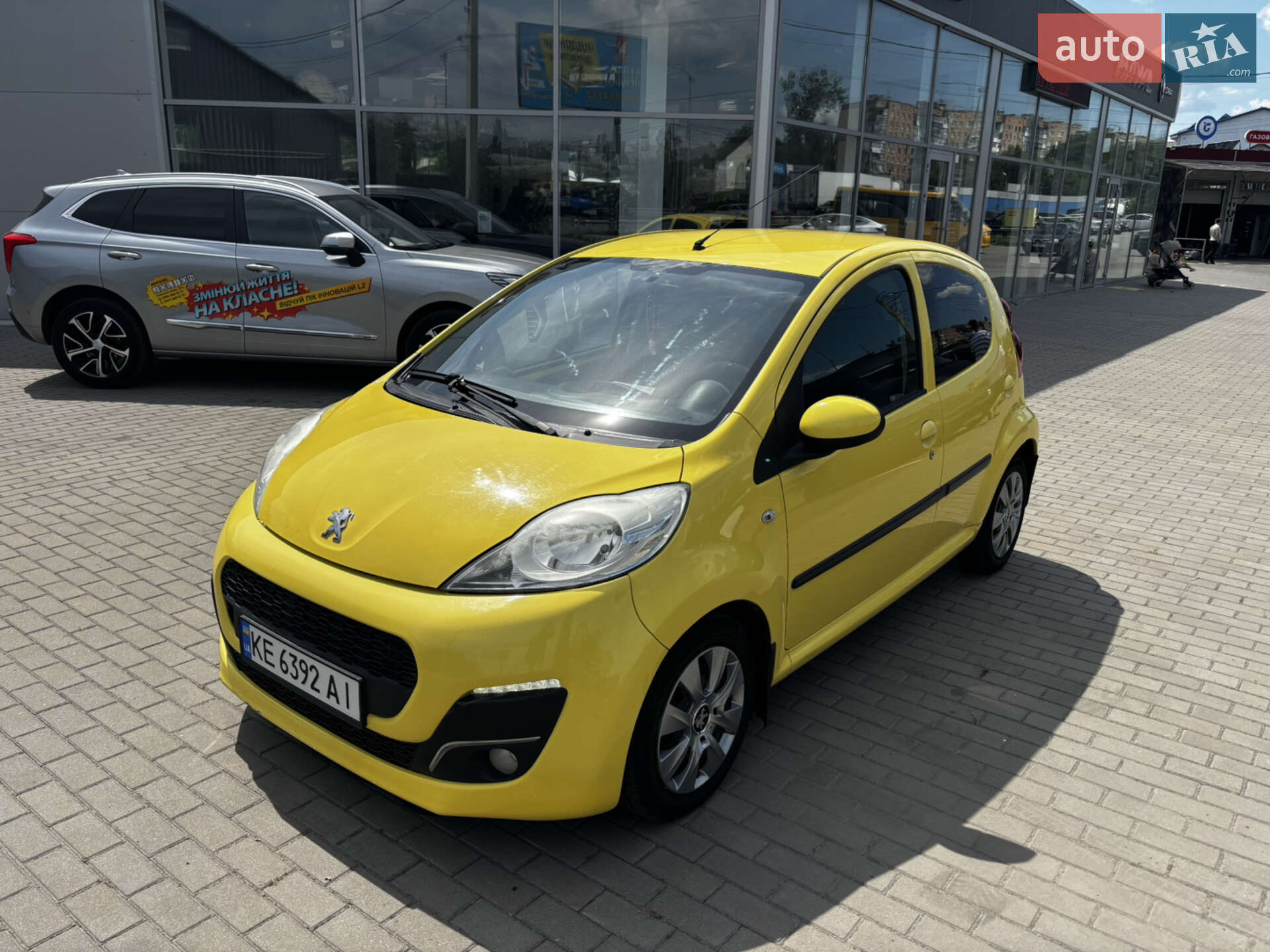 Головне фото звіту автомобіля PEUGEOT 107 2012