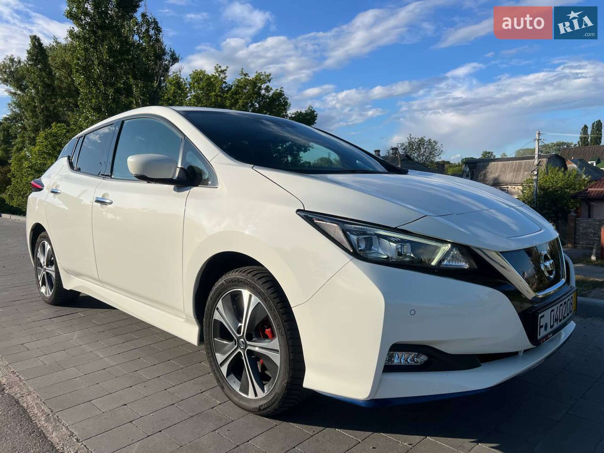 Головне фото звіту автомобіля NISSAN LEAF 2019