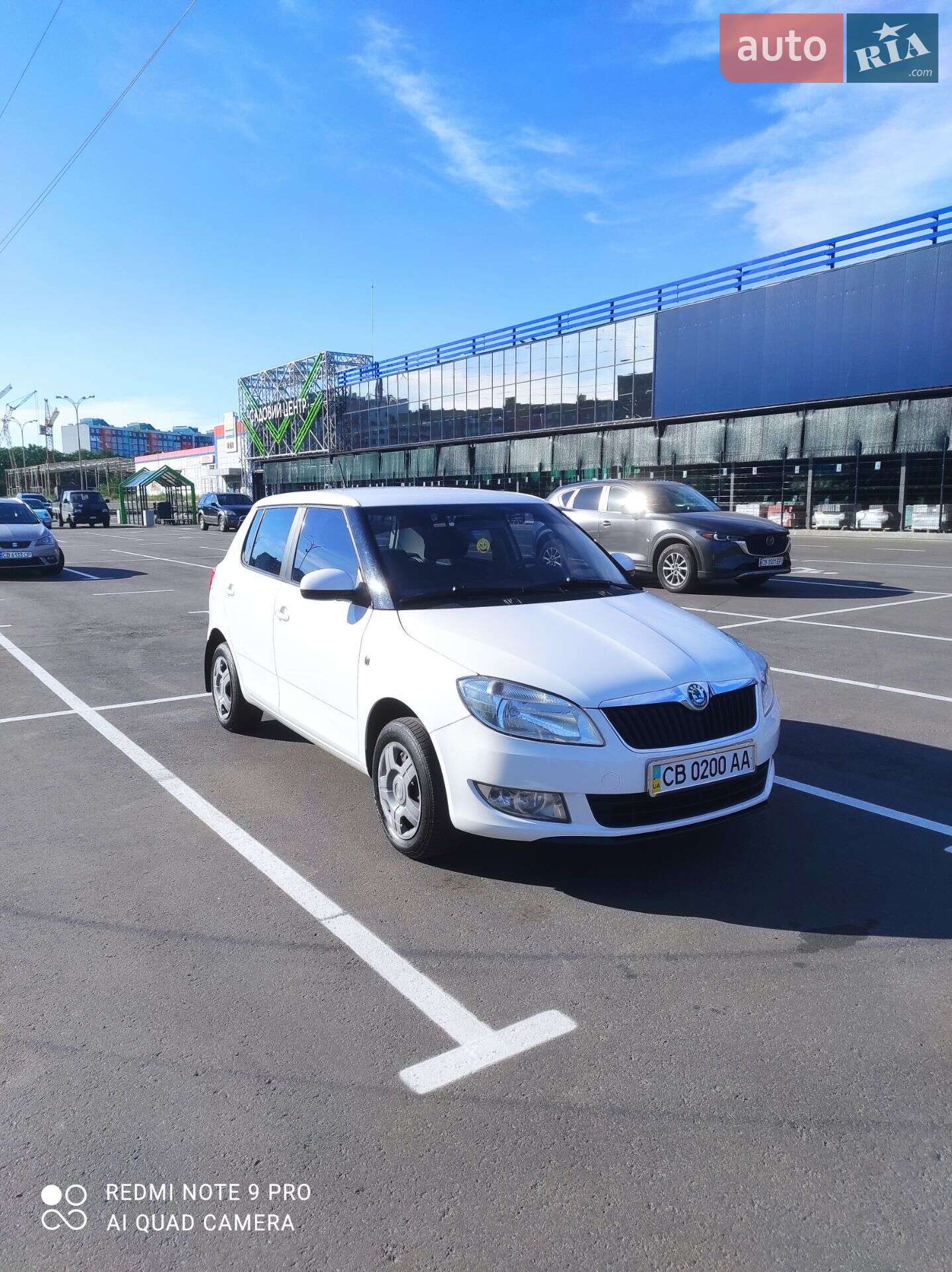 Головне фото звіту автомобіля SKODA FABIA 2012
